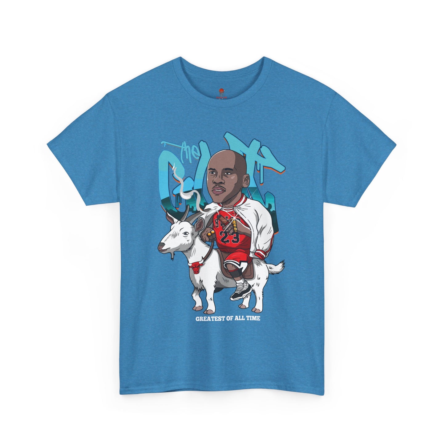 Adult MJ GOAT Basketball Fan Unisex Heavy Cotton Tee