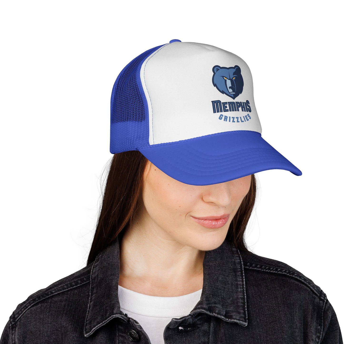 Memphis Grizzlies Trucker Cap - Sporty Mesh Hat, Perfect for Game Day, NBA Fans, Gifts for Basketball Lovers, Summer Wear