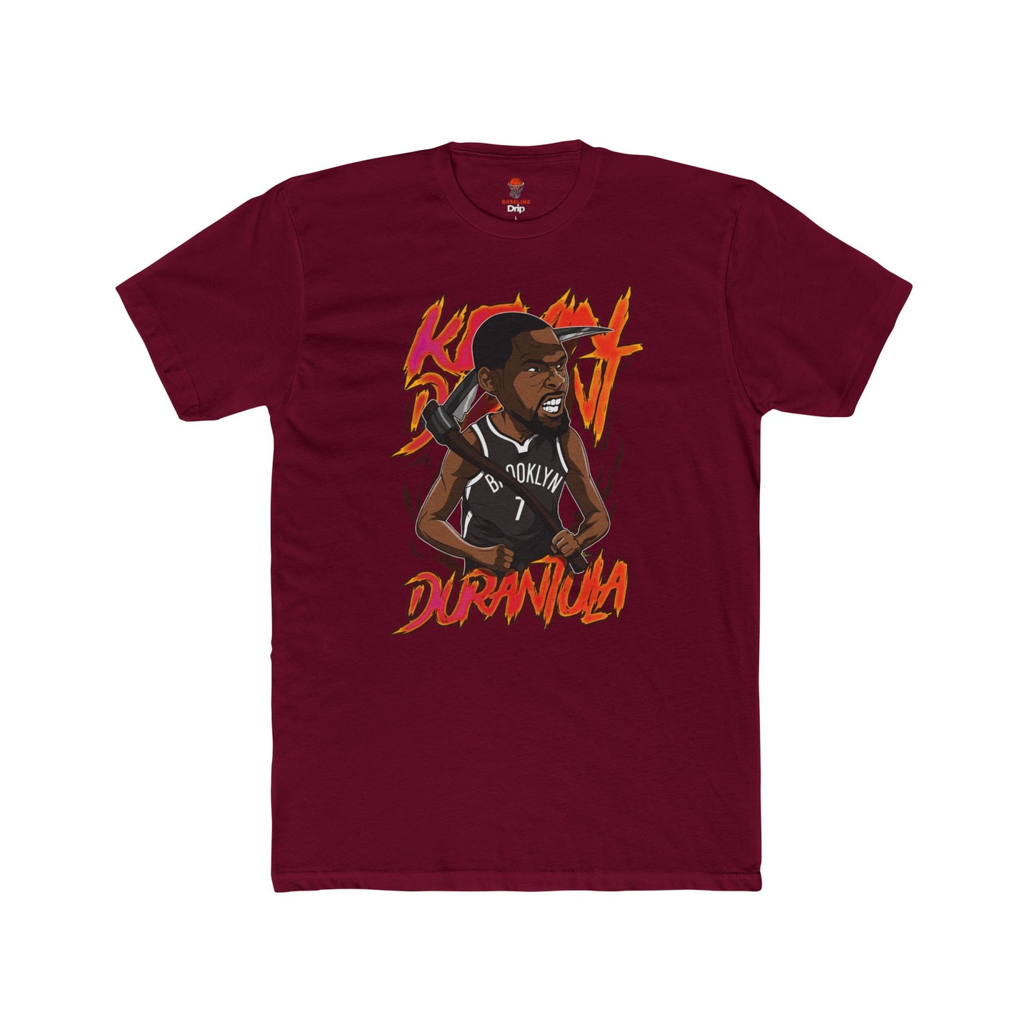 Adult Durantula Unisex Cotton Crew Tee - Perfect for Basketball Fans