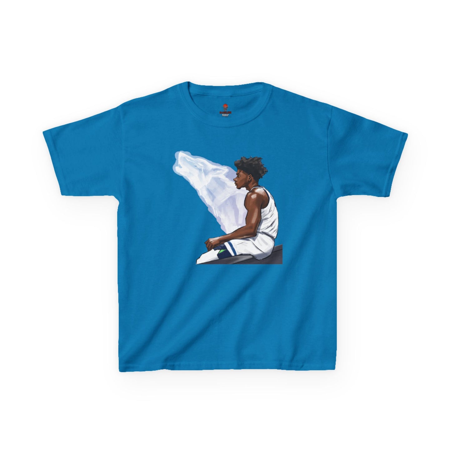 Kids Cool Graphic Anthony Edwards Tee - Trendy Youth T-Shirt, Perfect for Playdates, Birthdays, Casual Outings, Sports Events, Gift for Little Ones