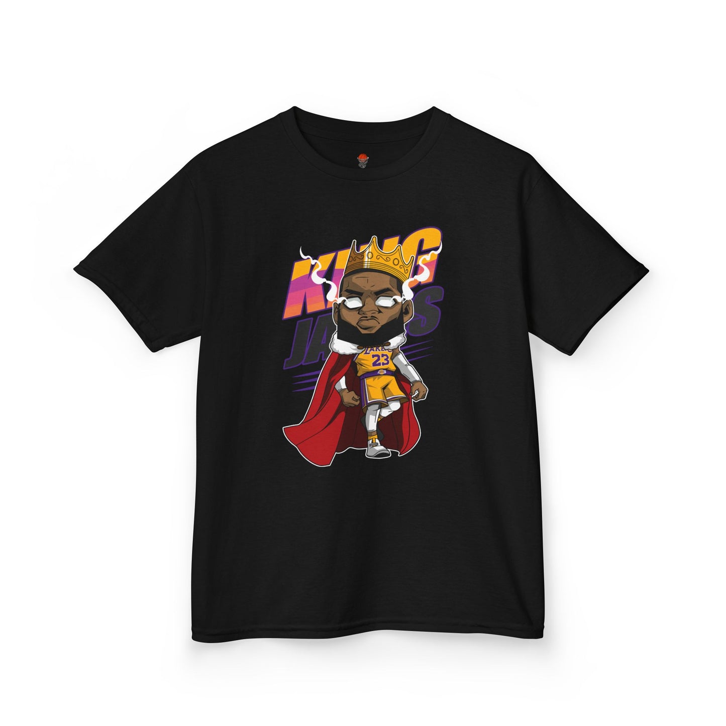 Kids King James Graphic Tee - Perfect Gift for Young Fans!