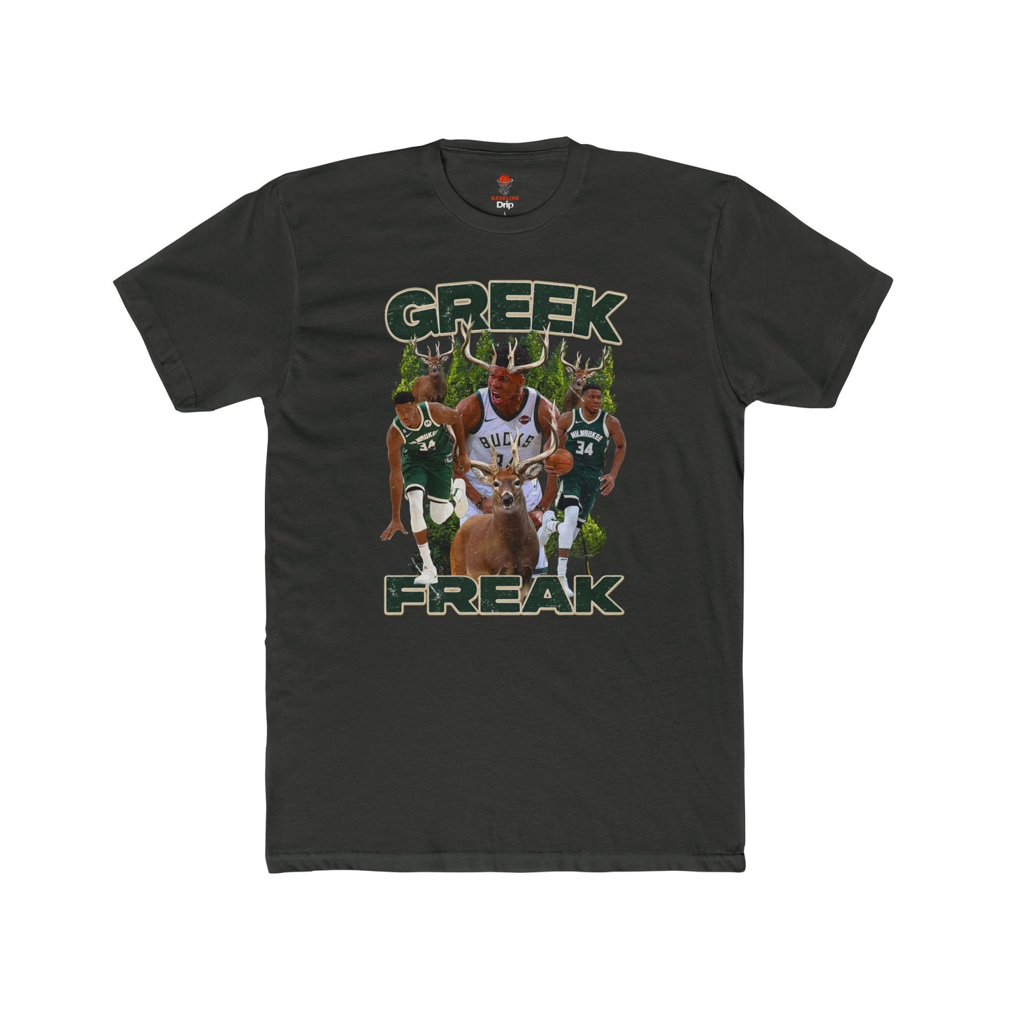 Adult Greek Freak Unisex Cotton Crew Tee - Perfect for Fans and Sports Lovers