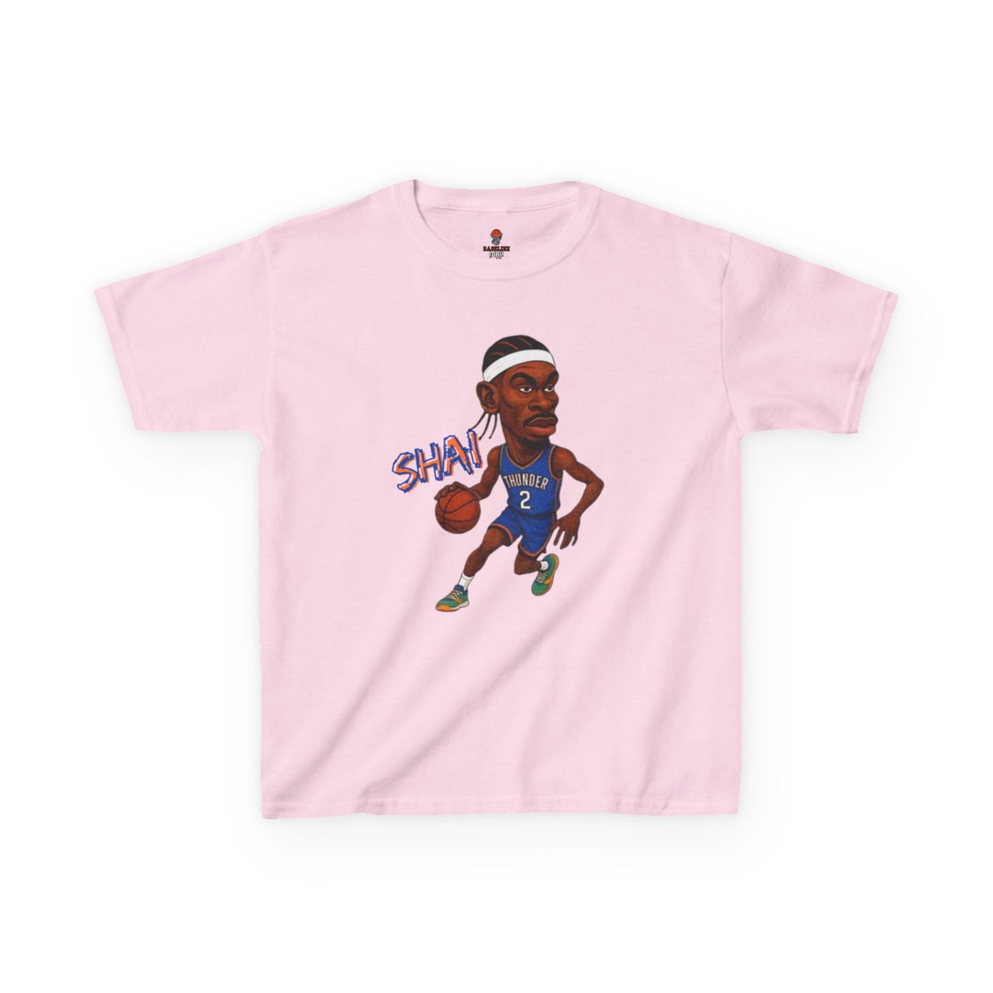 Kids Graphic Tee - Shai OKC Dribble Design