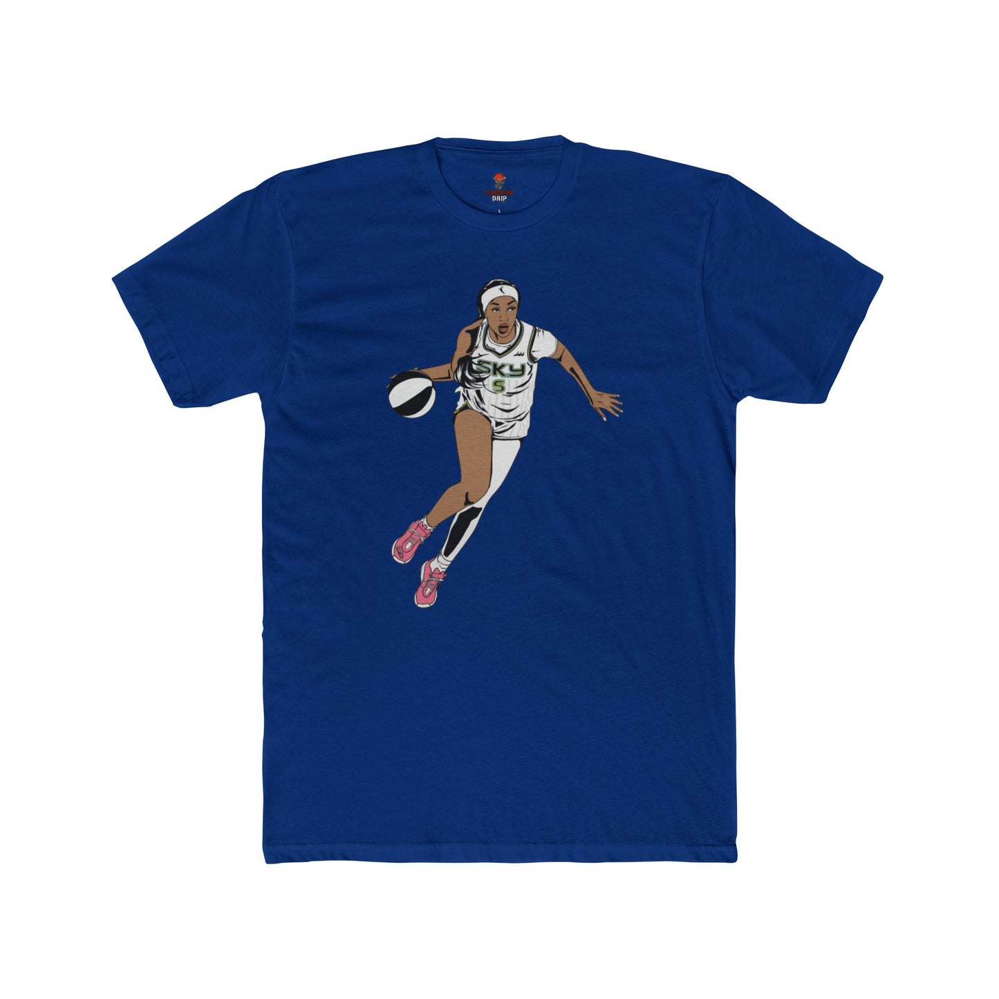 Adult Angel Graphic Dribble Tee