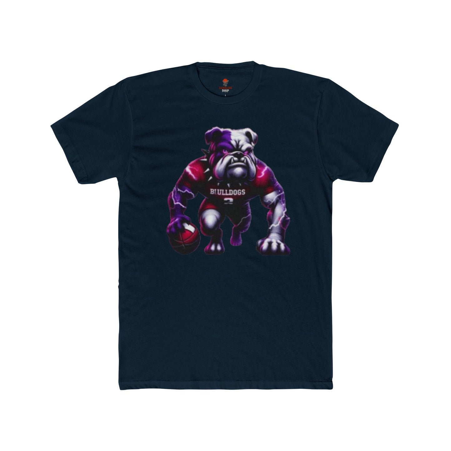 Adult Crawling Electric Bulldogs Graphic Tee