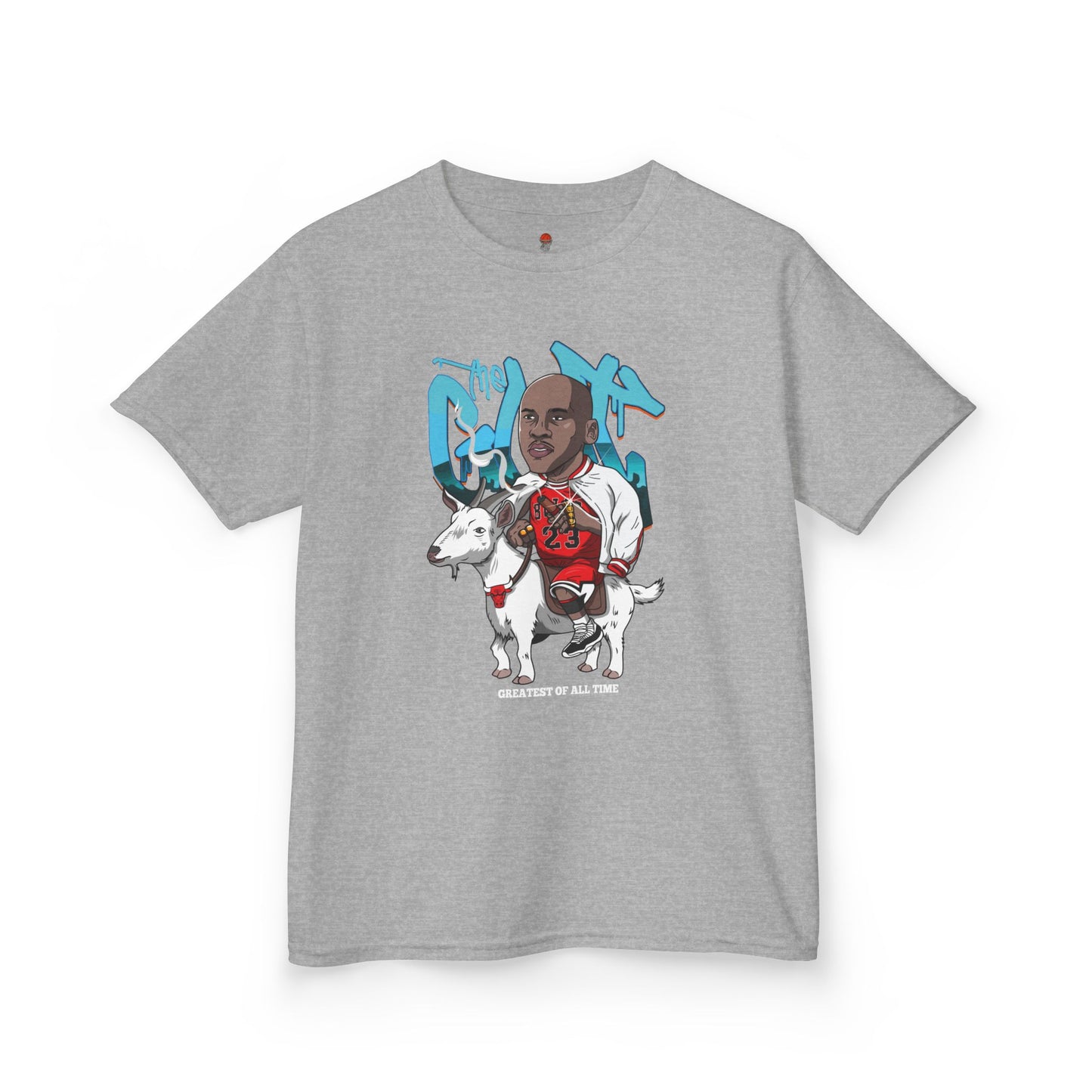 Kids MJ GOAT Basketball Fan Unisex Heavy Cotton Tee