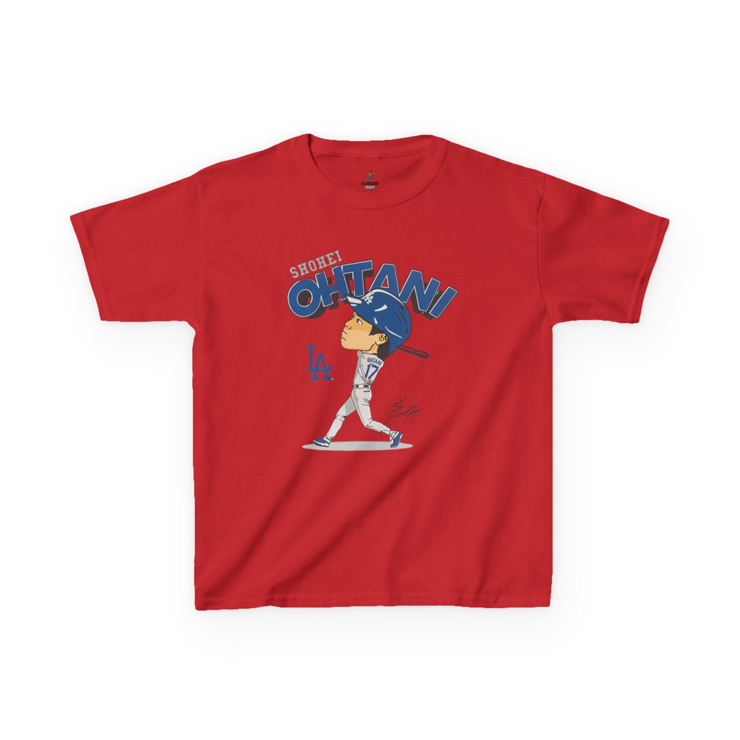 Kids Ohtani Homerun Baseball Tee, Youth Sports Shirt, Cool Graphic T-Shirt, Kids Gift for Sports Lovers, Gifts for Baseball Fans