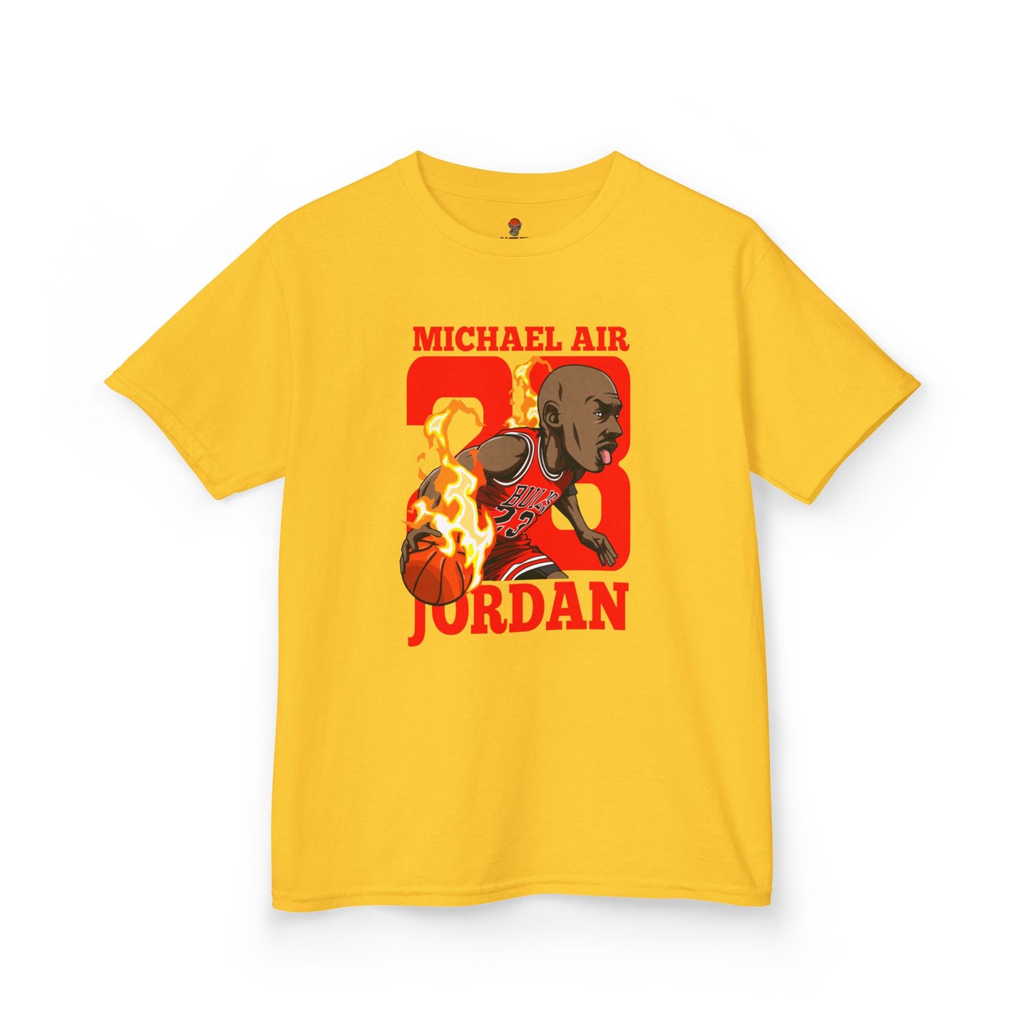 Kids Michael Jordan Retro Unisex Heavy Cotton Tee - Basketball Inspired Apparel