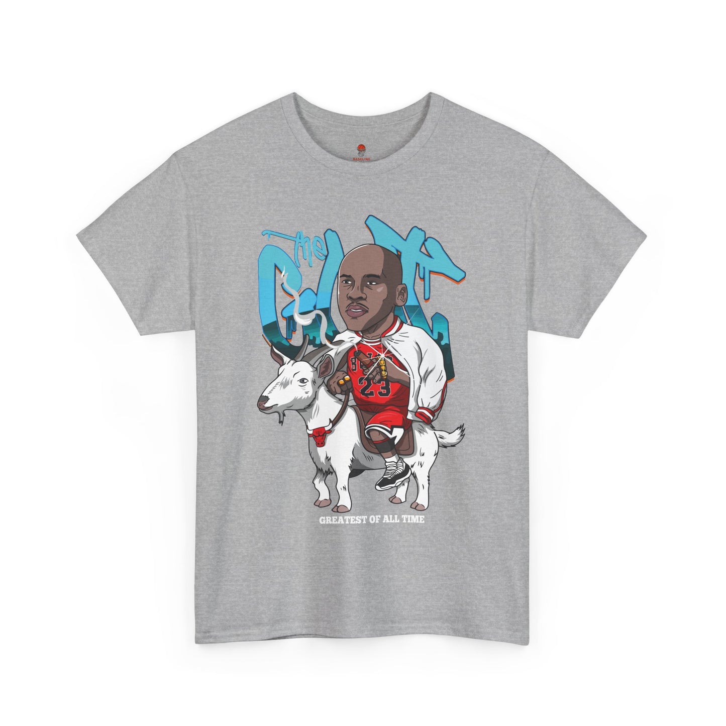 Adult MJ GOAT Basketball Fan Unisex Heavy Cotton Tee