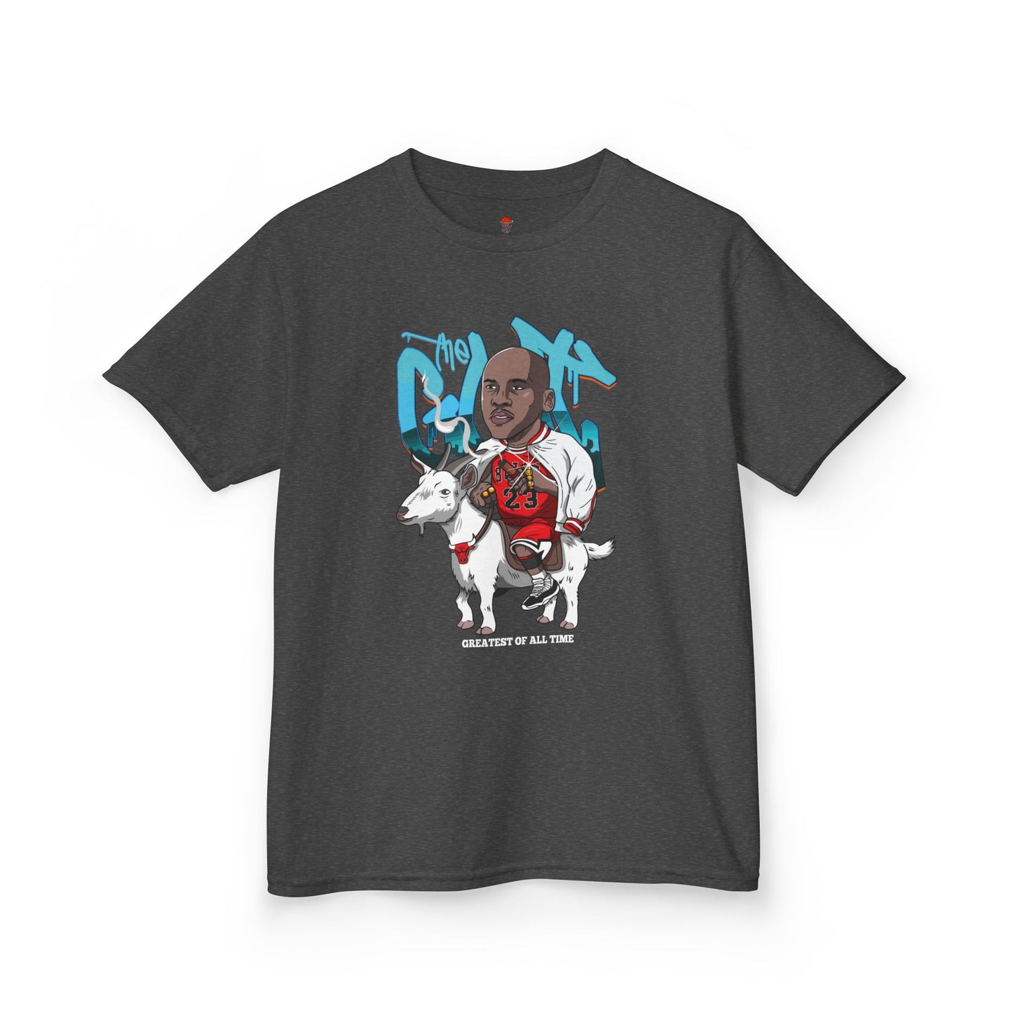 Kids MJ GOAT Basketball Fan Unisex Heavy Cotton Tee