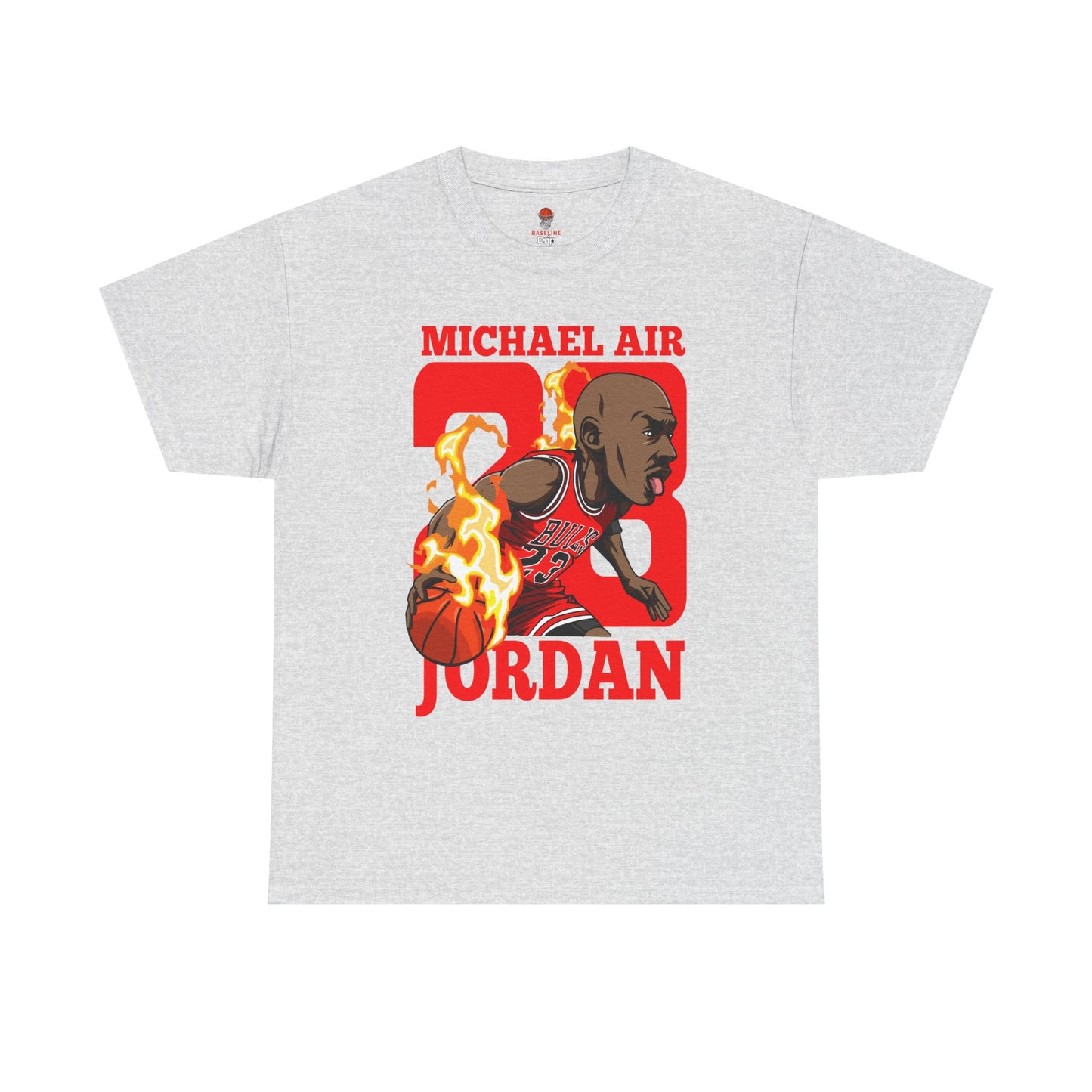 Adult Michael Jordan Retro Unisex Heavy Cotton Tee - Basketball Inspired Apparel