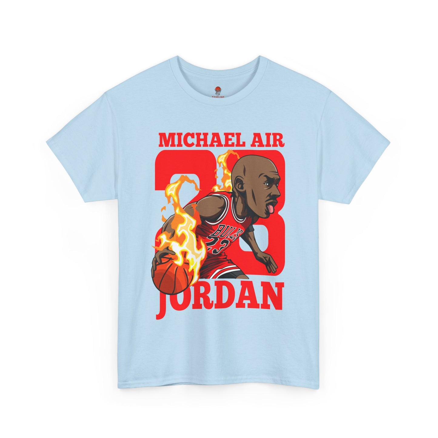 Adult Michael Jordan Retro Unisex Heavy Cotton Tee - Basketball Inspired Apparel