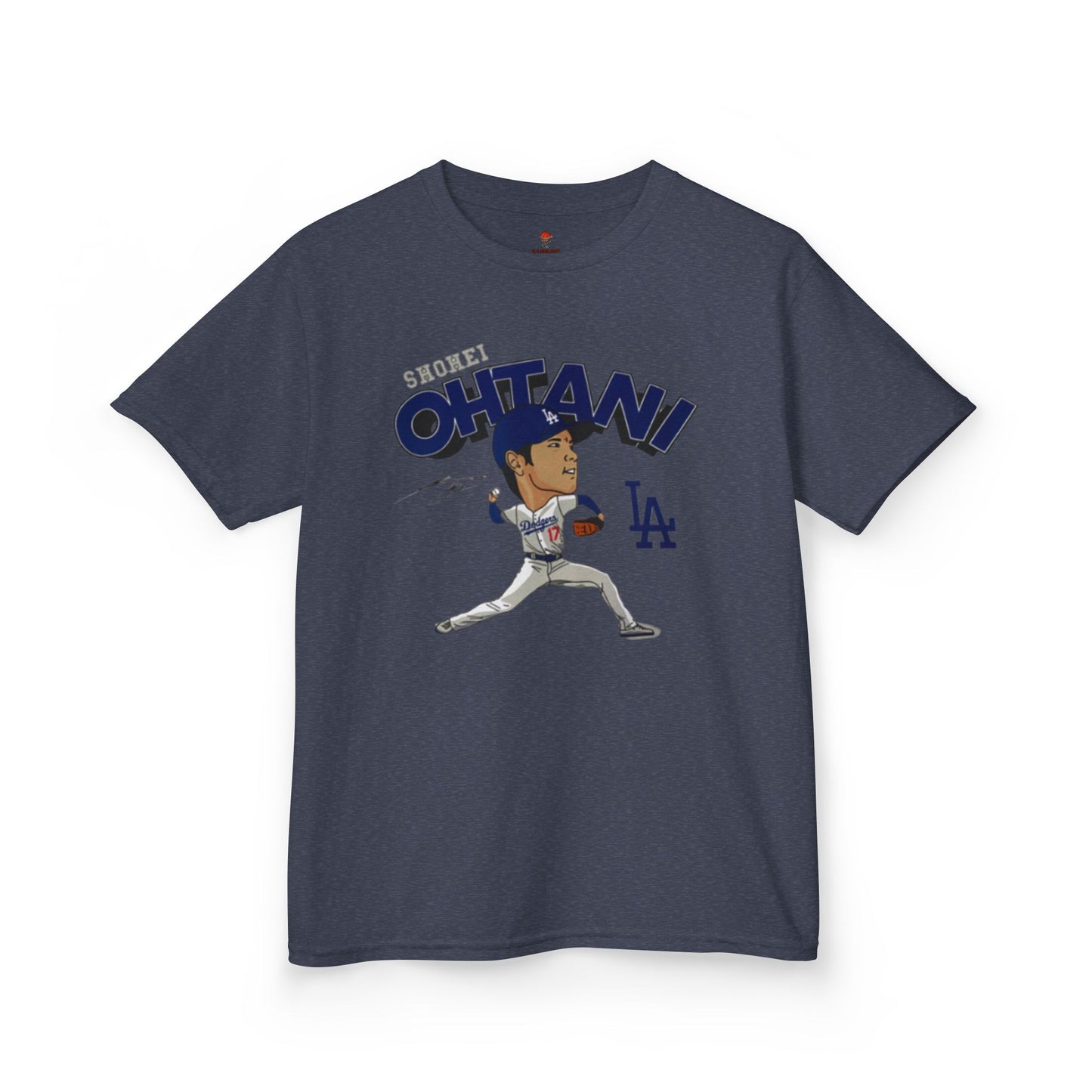 Kids Sports Shohei Tee, Youth Baseball Shirt, Kids Gift for Sports Fans, Playtime Apparel, Birthday Gift for Boys and Girls