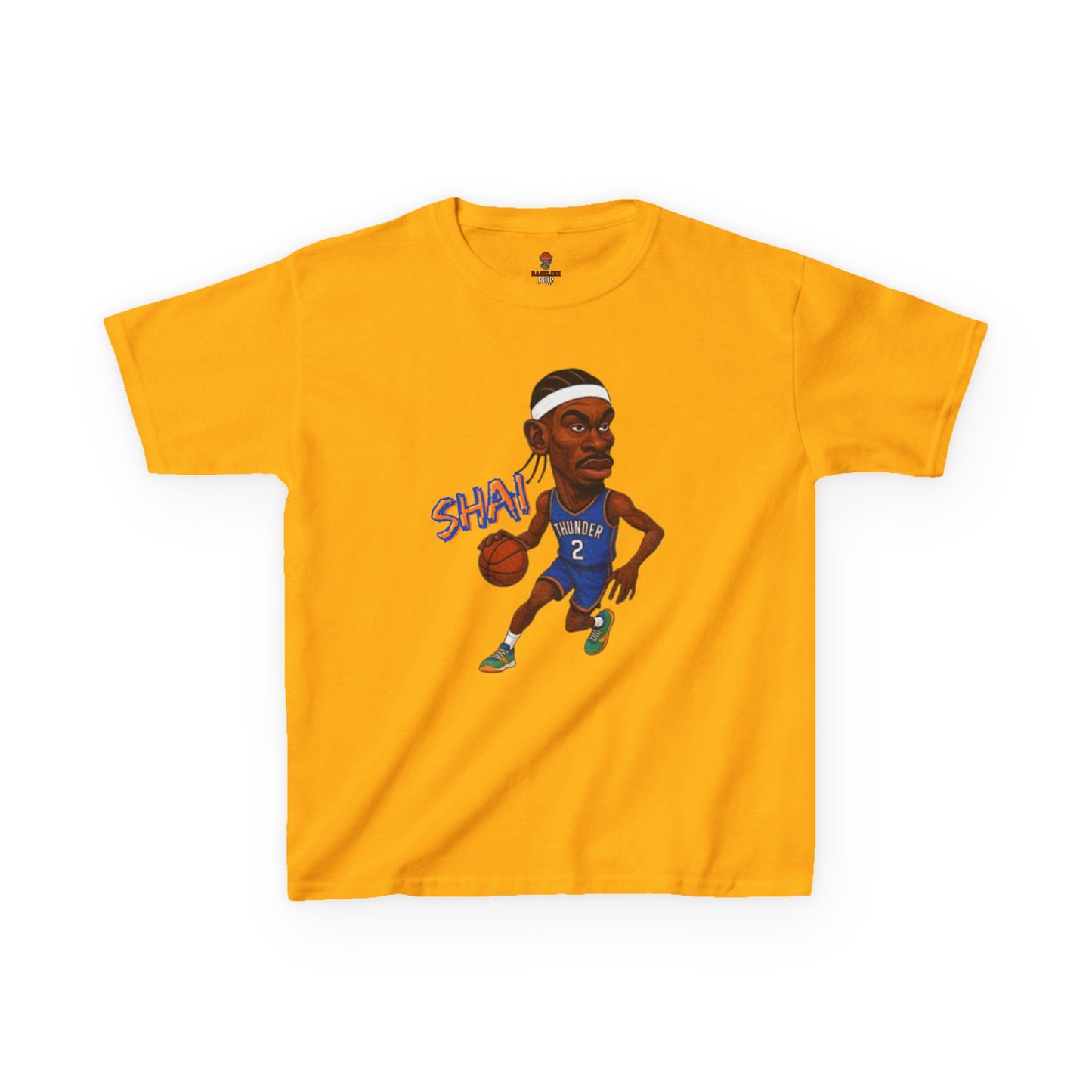 Kids Graphic Tee - Shai OKC Dribble Design