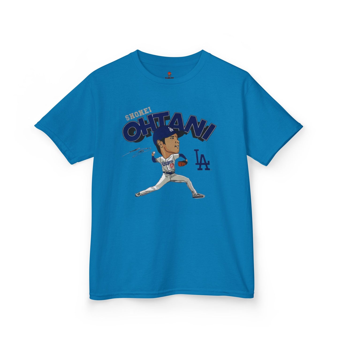 Kids Sports Shohei Tee, Youth Baseball Shirt, Kids Gift for Sports Fans, Playtime Apparel, Birthday Gift for Boys and Girls