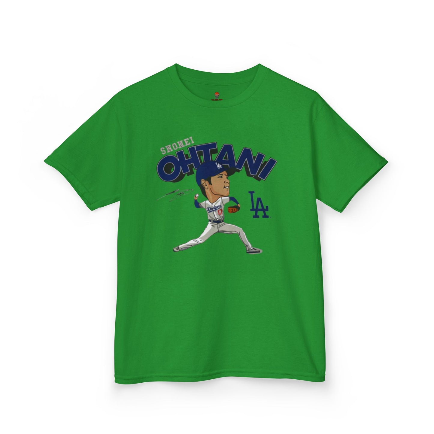 Kids Sports Shohei Tee, Youth Baseball Shirt, Kids Gift for Sports Fans, Playtime Apparel, Birthday Gift for Boys and Girls