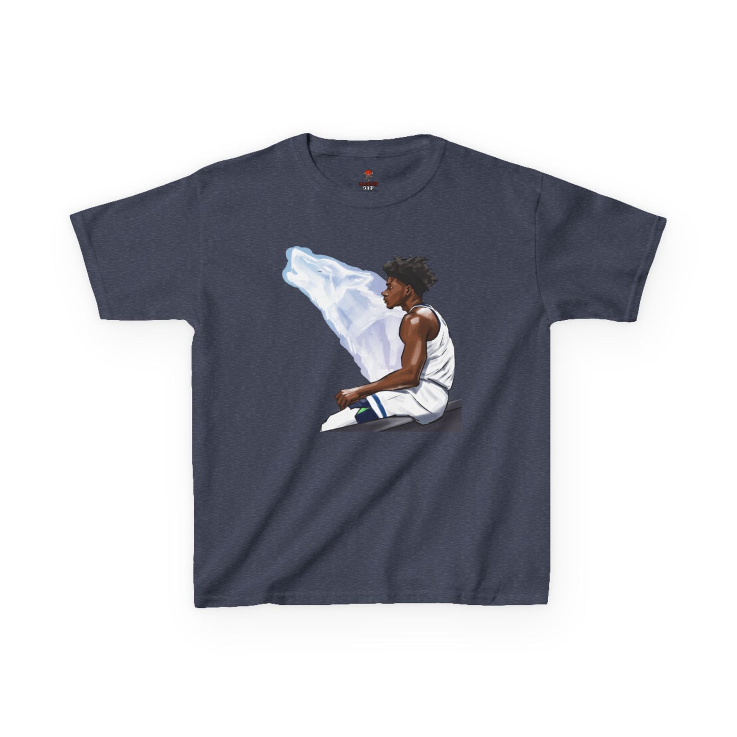 Kids Cool Graphic Anthony Edwards Tee - Trendy Youth T-Shirt, Perfect for Playdates, Birthdays, Casual Outings, Sports Events, Gift for Little Ones