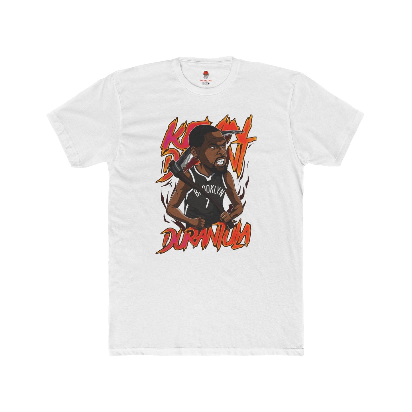 Adult Durantula Unisex Cotton Crew Tee - Perfect for Basketball Fans
