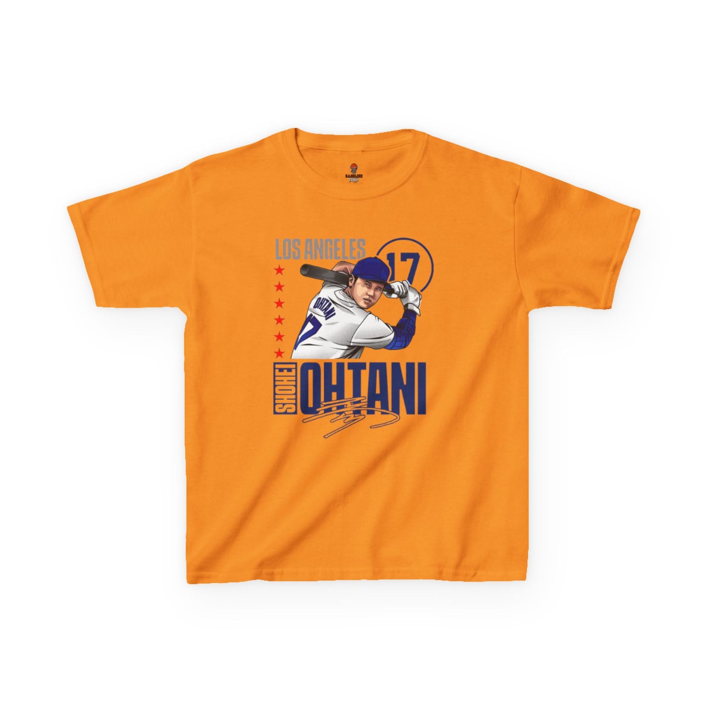 Kids Sports S. Ohtani Tee, Baseball Shirt, Kids Graphic Tee, Sports Fan Gift, Team Spirit Apparel, Sports Birthday Party