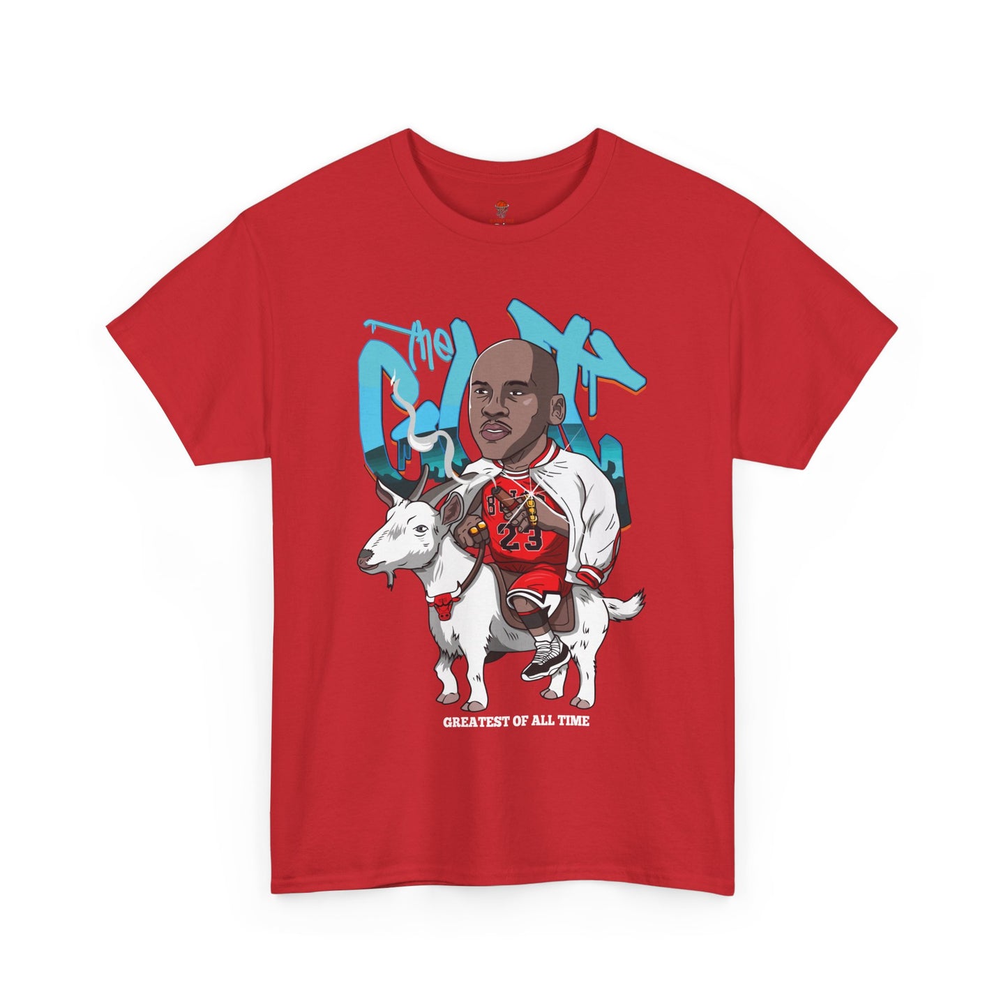 Adult MJ GOAT Basketball Fan Unisex Heavy Cotton Tee