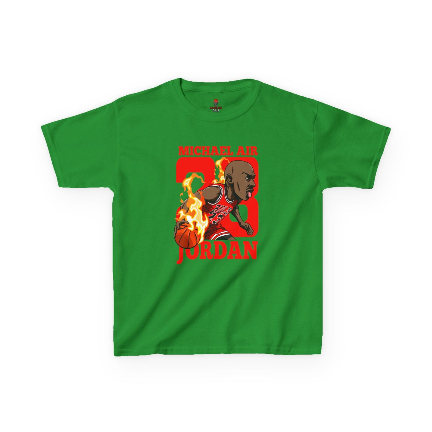 Kids Michael Jordan Retro Unisex Heavy Cotton Tee - Basketball Inspired Apparel