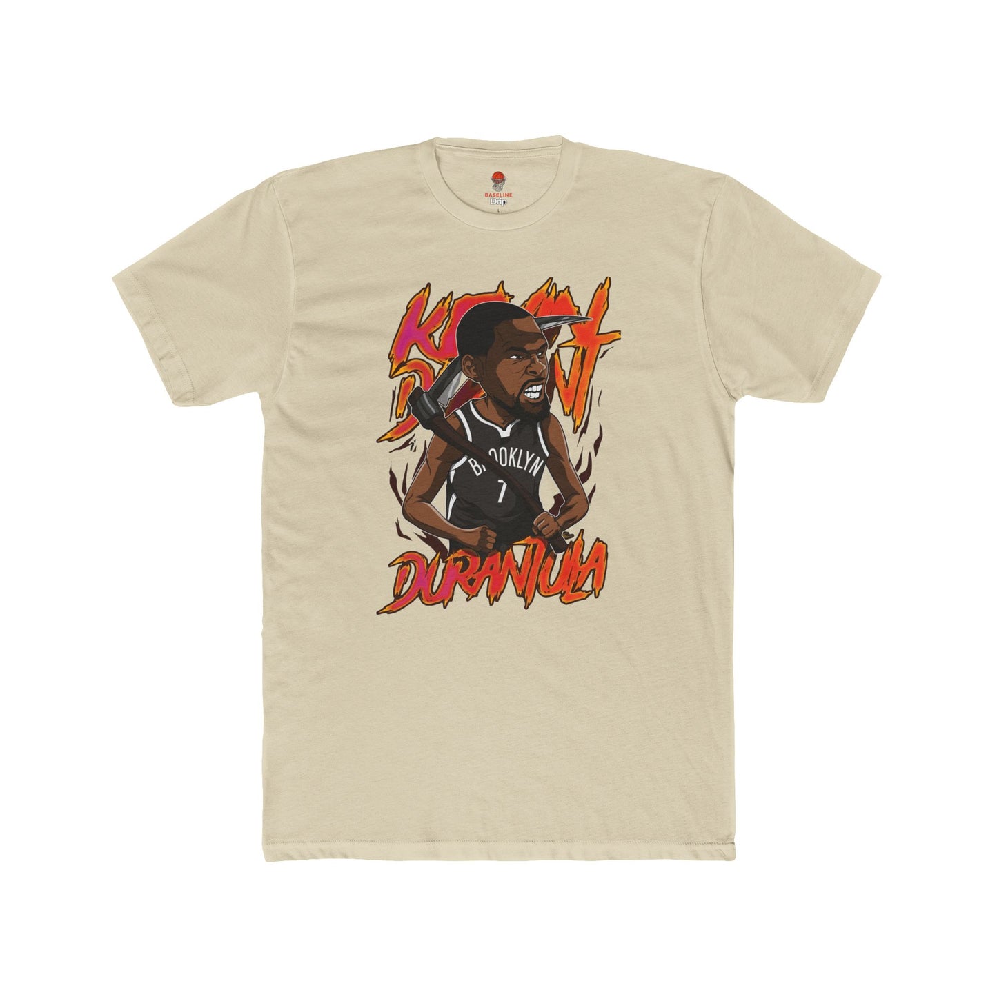 Adult Durantula Unisex Cotton Crew Tee - Perfect for Basketball Fans