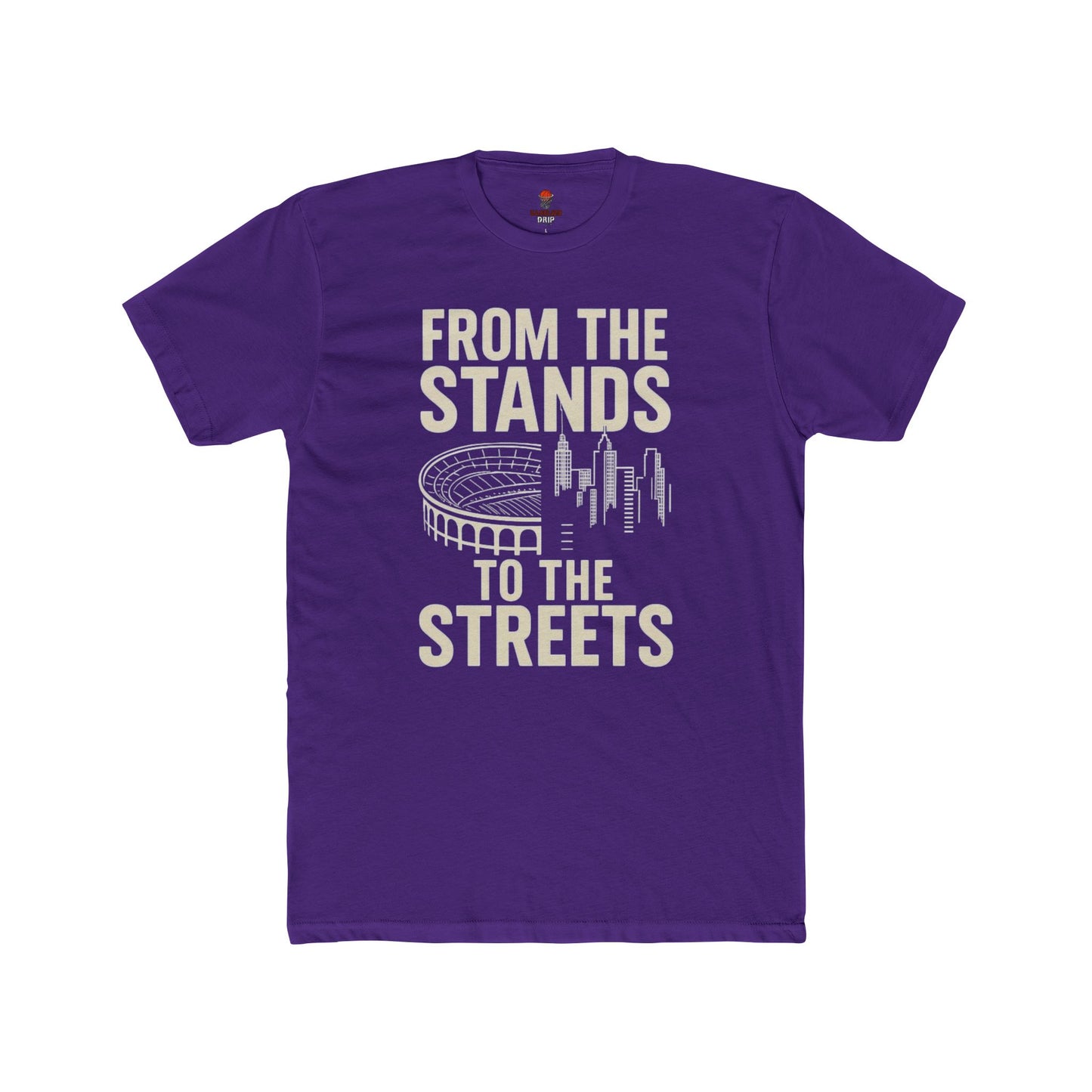 Adult Sports Season Ready Tee, Stands to the Streets
