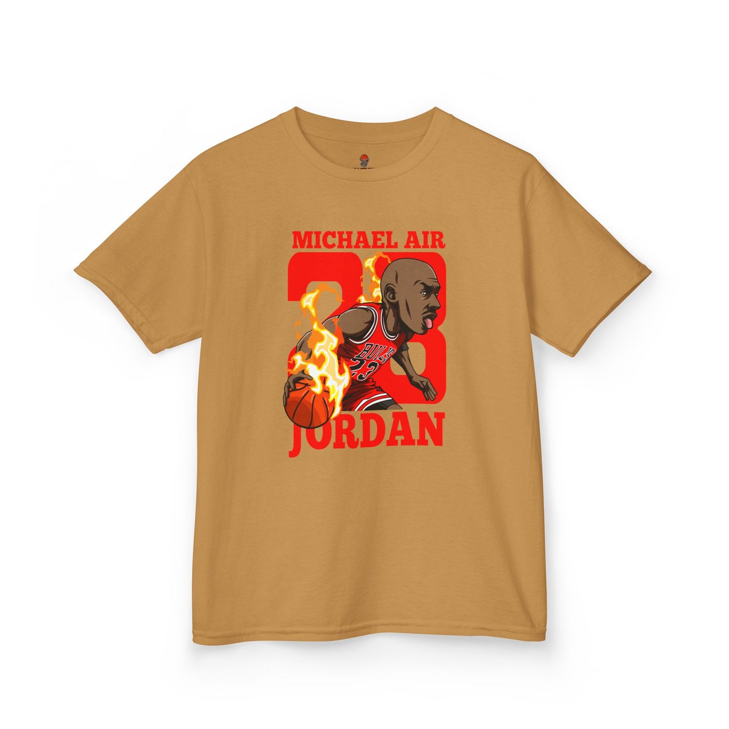 Kids Michael Jordan Retro Unisex Heavy Cotton Tee - Basketball Inspired Apparel