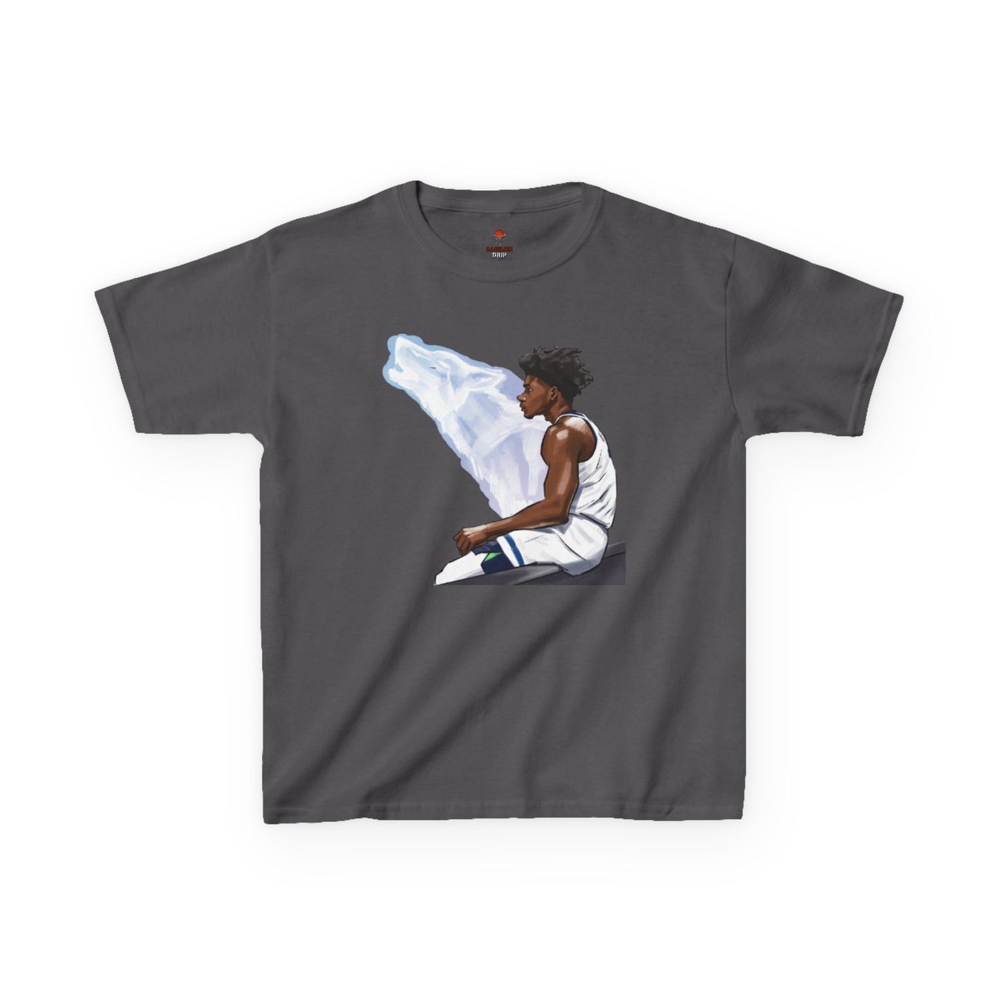 Kids Cool Graphic Anthony Edwards Tee - Trendy Youth T-Shirt, Perfect for Playdates, Birthdays, Casual Outings, Sports Events, Gift for Little Ones