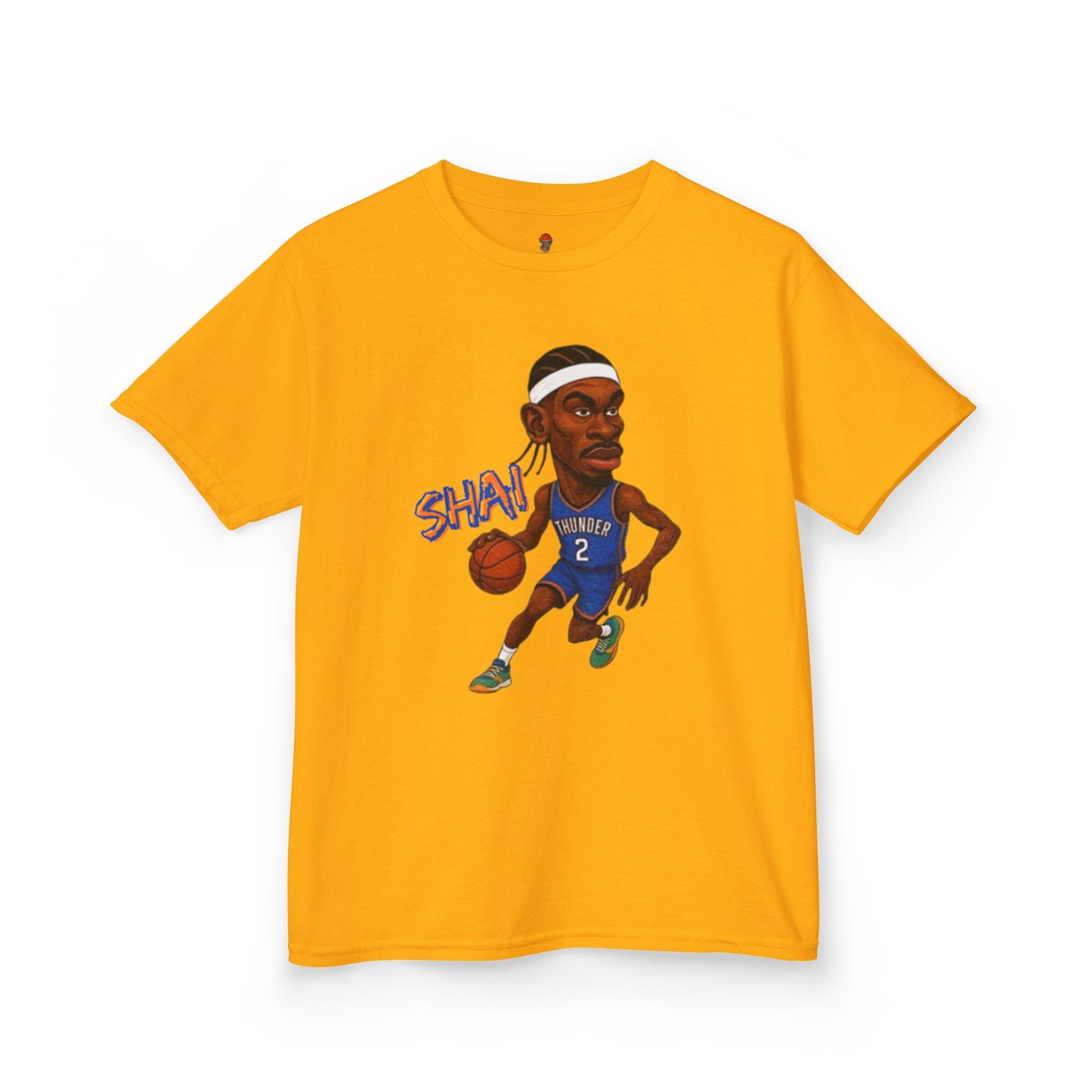 Kids Graphic Tee - Shai OKC Dribble Design