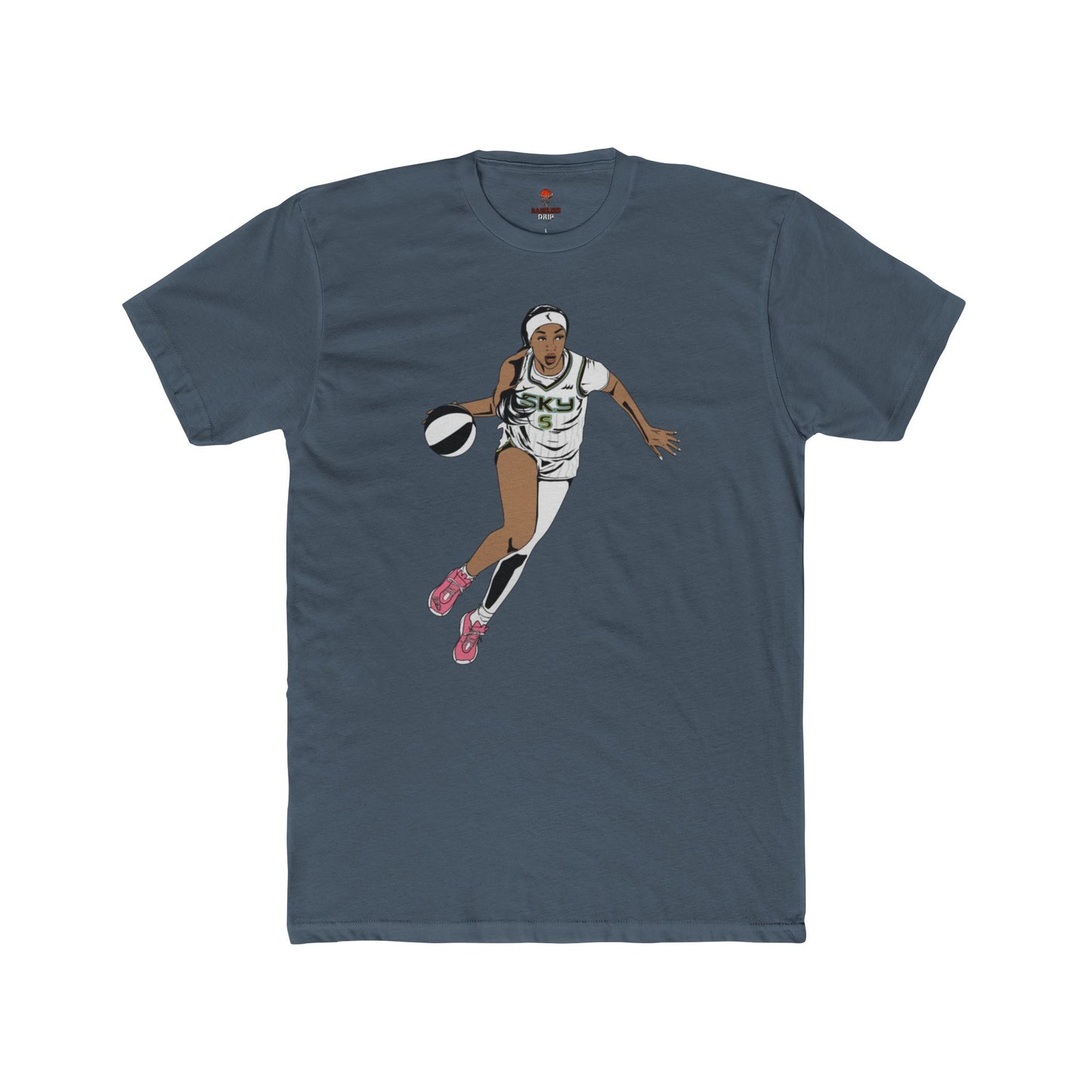 Adult Angel Graphic Dribble Tee