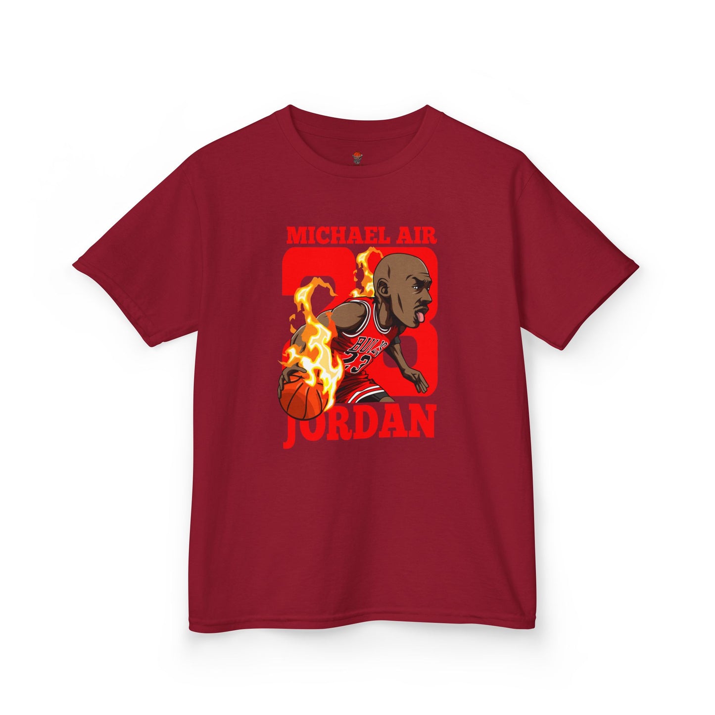 Kids Michael Jordan Retro Unisex Heavy Cotton Tee - Basketball Inspired Apparel