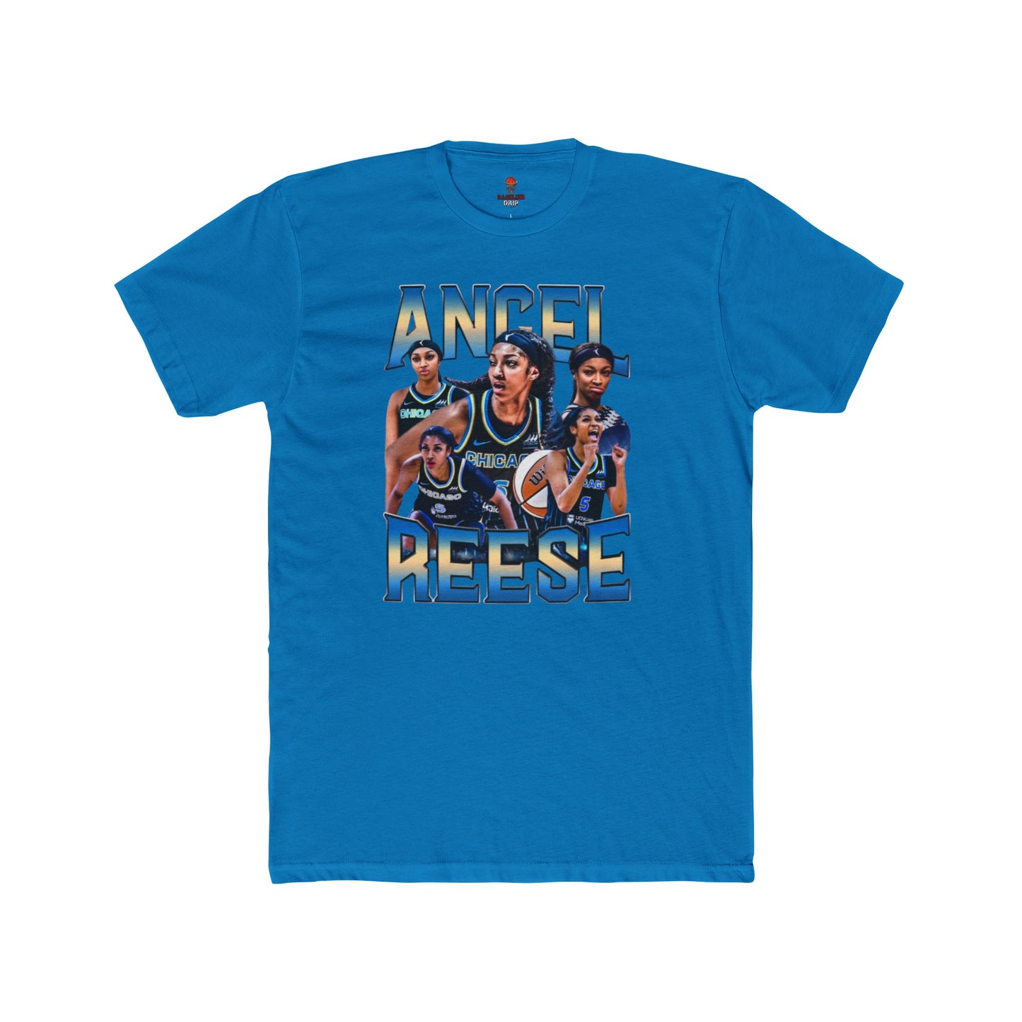 Adult Cotton Crew Tee Featuring Angel Reese - Basketball Fan Tee, Athletic Apparel, Gift for Sports Lovers, Casual Wear, Team Spirit Shirt