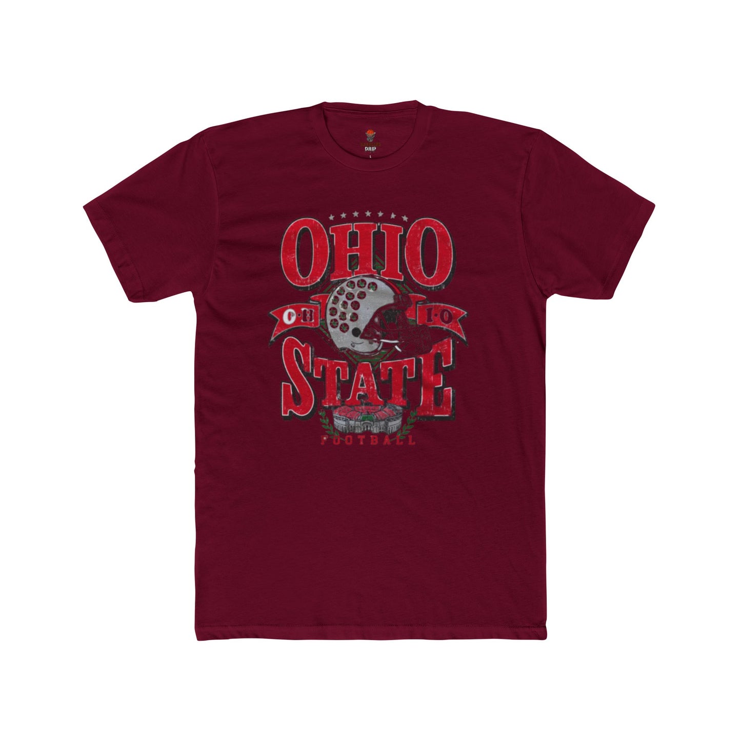 Adult Ohio State Football Unisex Cotton Crew Tee, Game Day Shirt, College Apparel, Sports Gift, Team Pride Tee