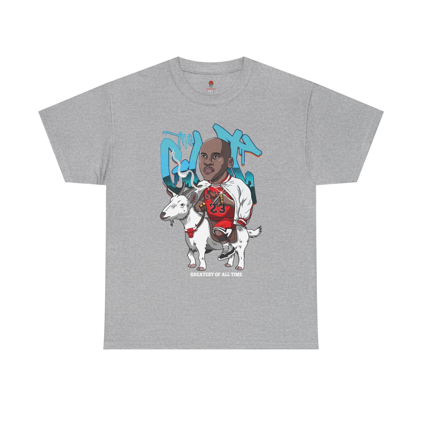 Adult MJ GOAT Basketball Fan Unisex Heavy Cotton Tee
