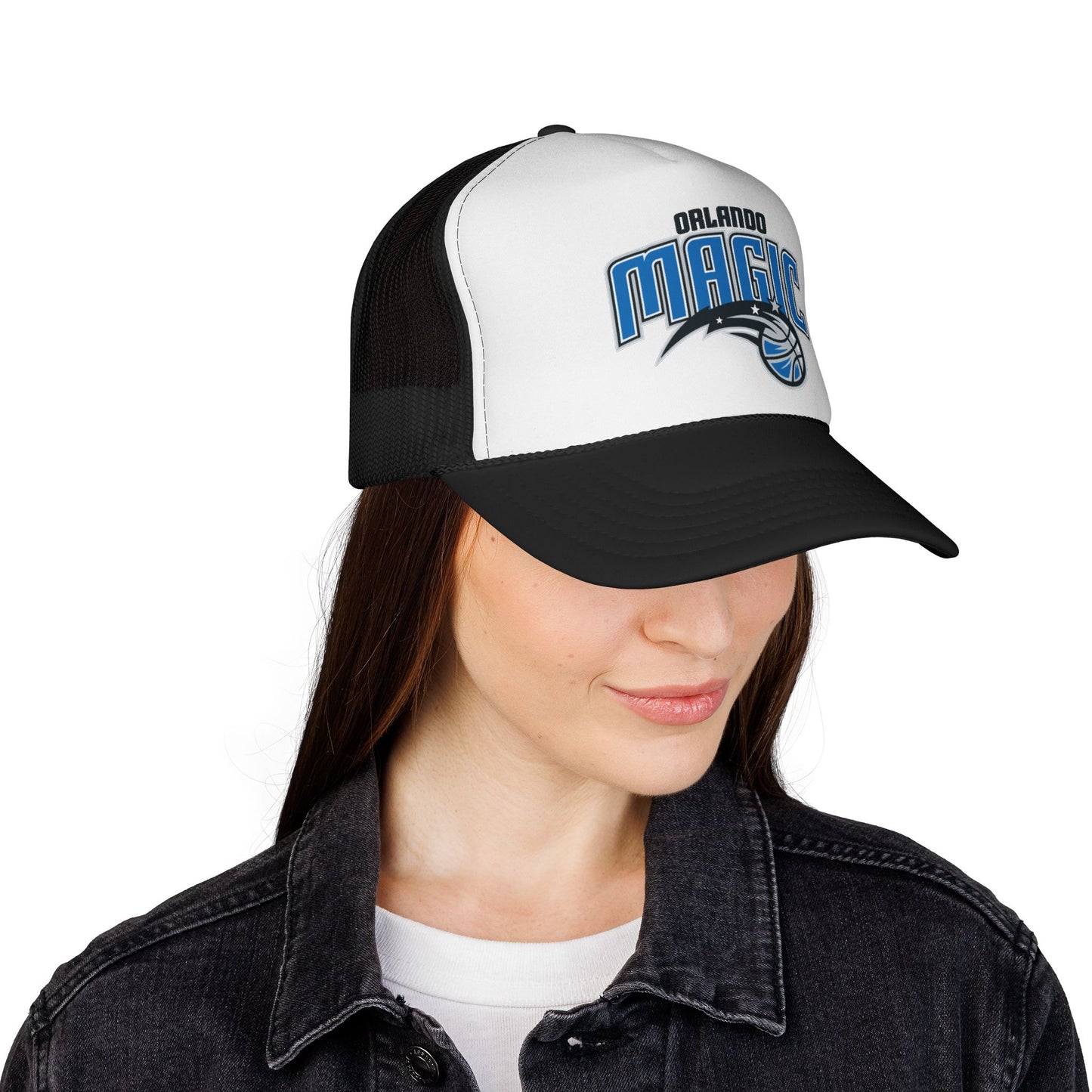 Orlando Magic Trucker Cap - Sporty Mesh Hat, Perfect for Game Day, NBA Fans, Gifts for Basketball Lovers, Summer Wear