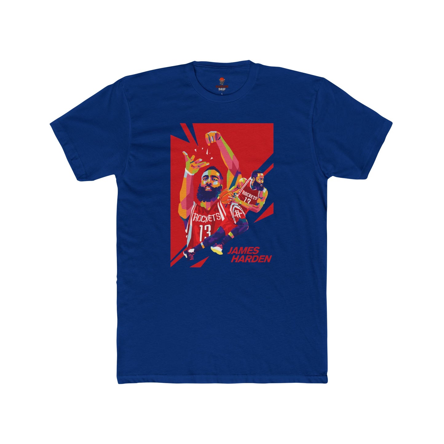 Adult Harden Graphic Tee, Trendy Cotton Crew T-Shirt, Statement Tee, Gift for Fans, Sports Apparel