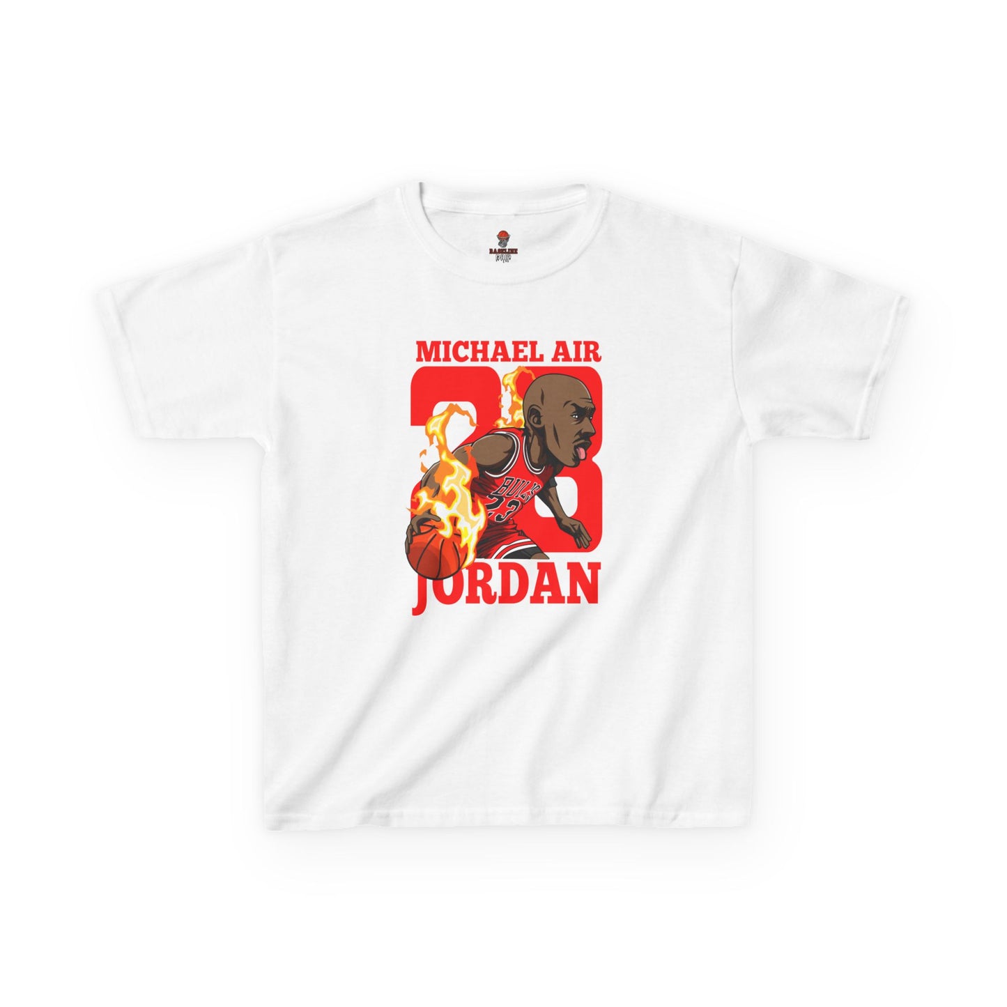 Kids Michael Jordan Retro Unisex Heavy Cotton Tee - Basketball Inspired Apparel