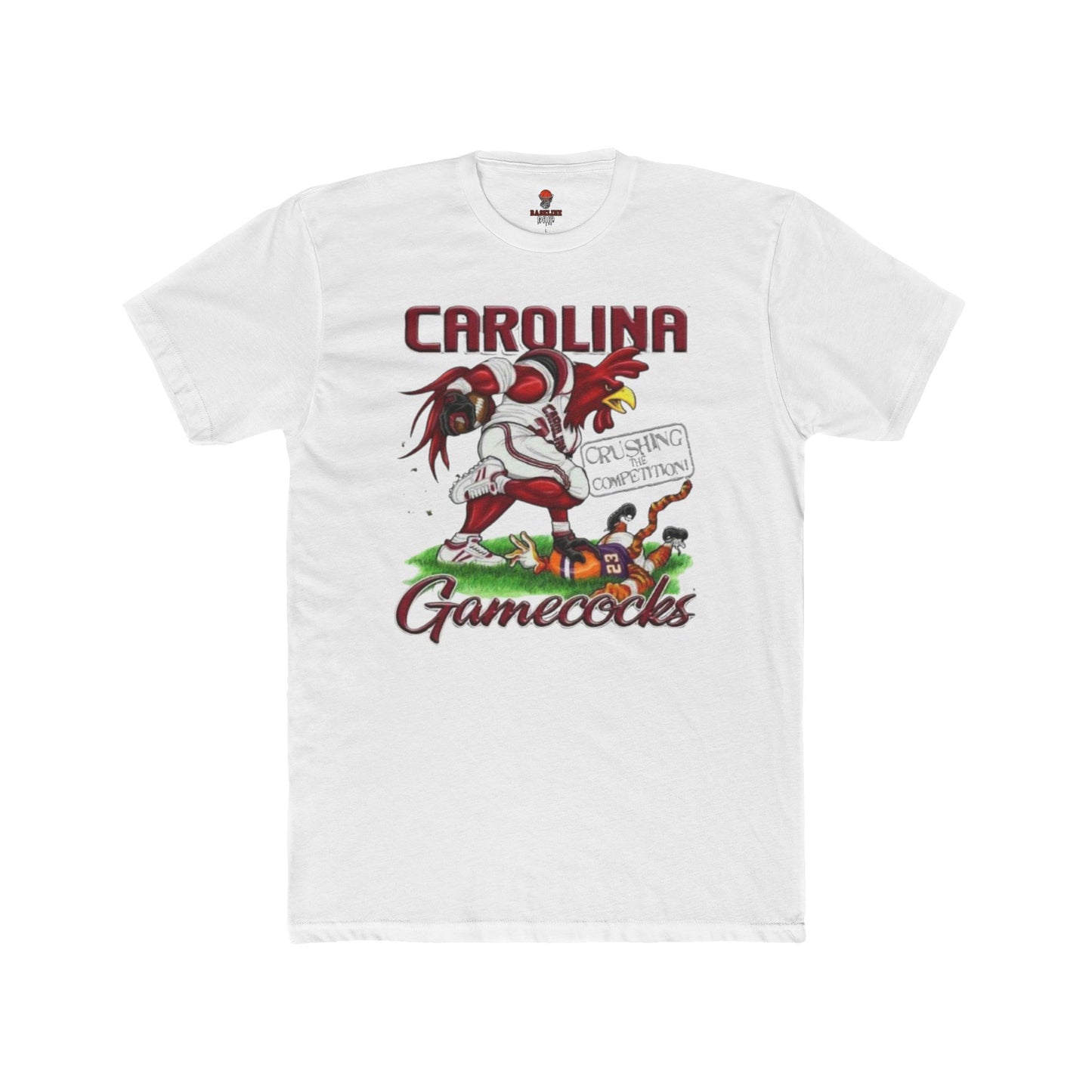 Adult Carolina Gamecocks Unisex Cotton Crew Tee, Sports Fan T-Shirt, College Apparel, Team Pride Shirt, Gift for Game Day, Casual Wear