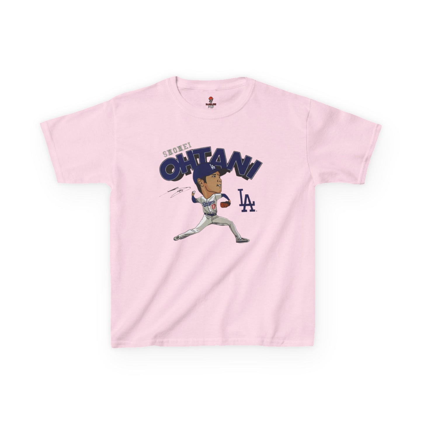 Kids Sports Shohei Tee, Youth Baseball Shirt, Kids Gift for Sports Fans, Playtime Apparel, Birthday Gift for Boys and Girls