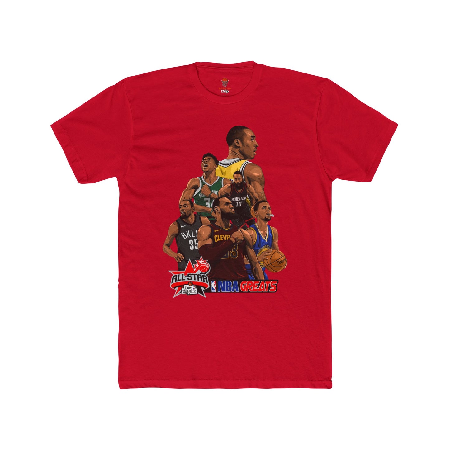 Adult NBA Classic Unisex Heavy Cotton Tee - Basketball Inspired Apparel