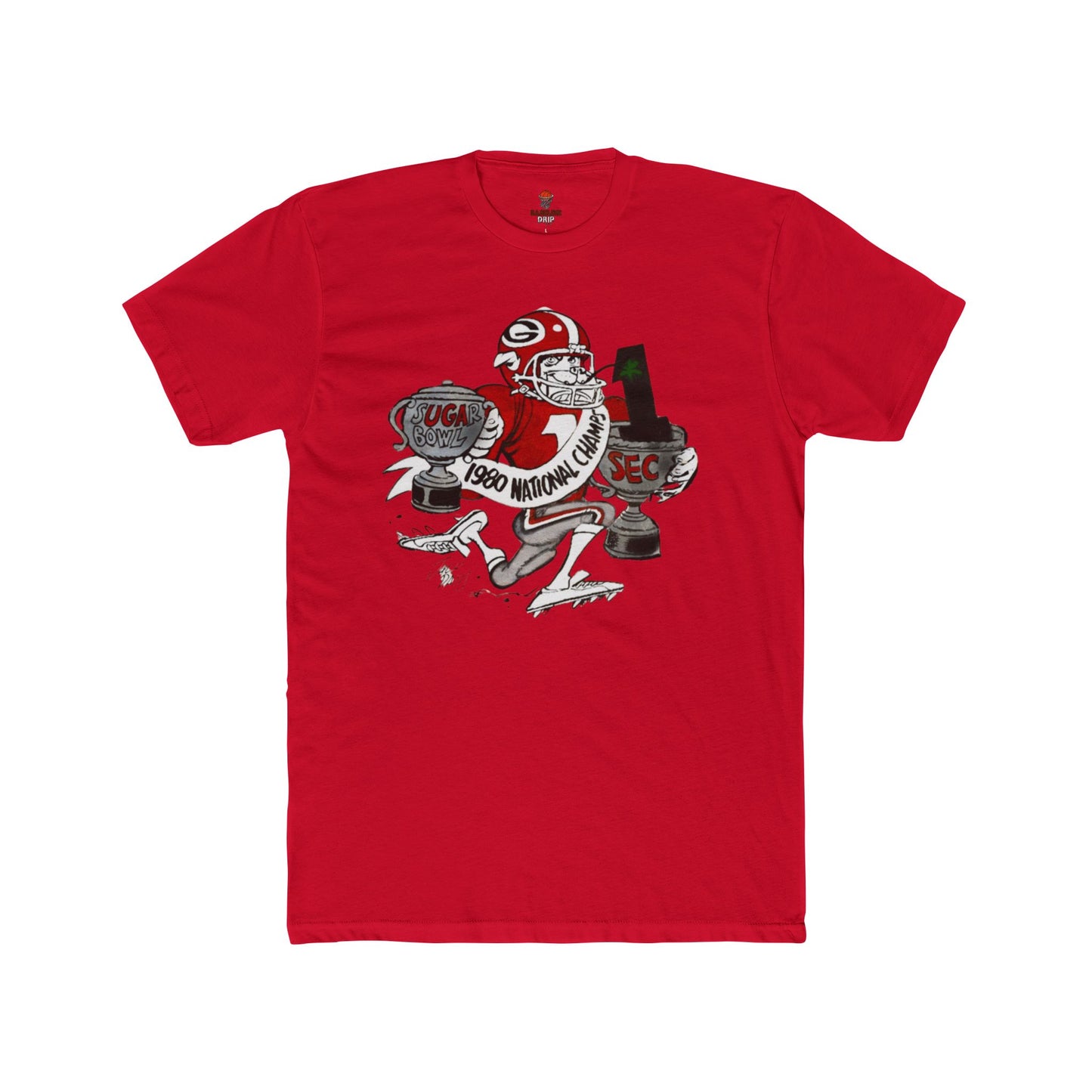 Adult GA Bulldog Champ Running Graphic Tee