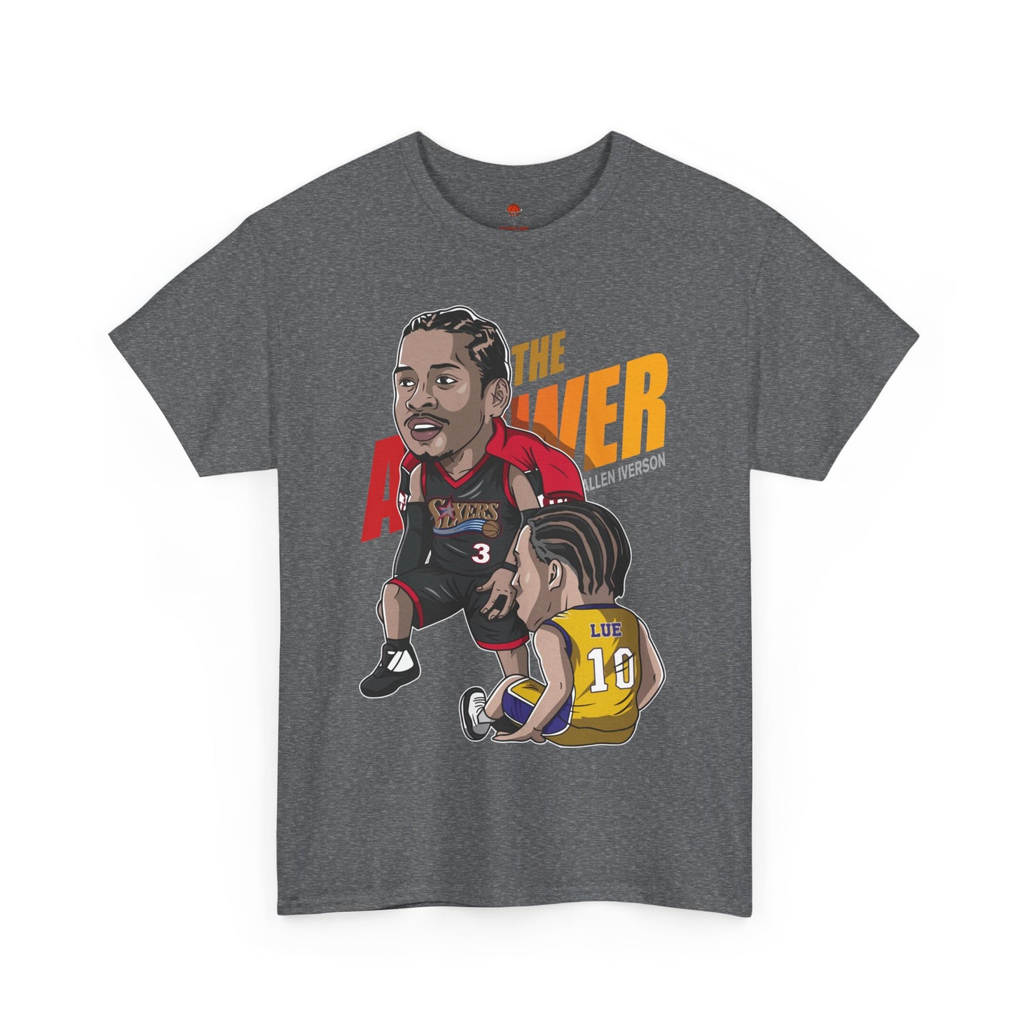 Adult The Answer Stepover Retro Unisex Heavy Cotton Tee - Basketball Inspired Apparel