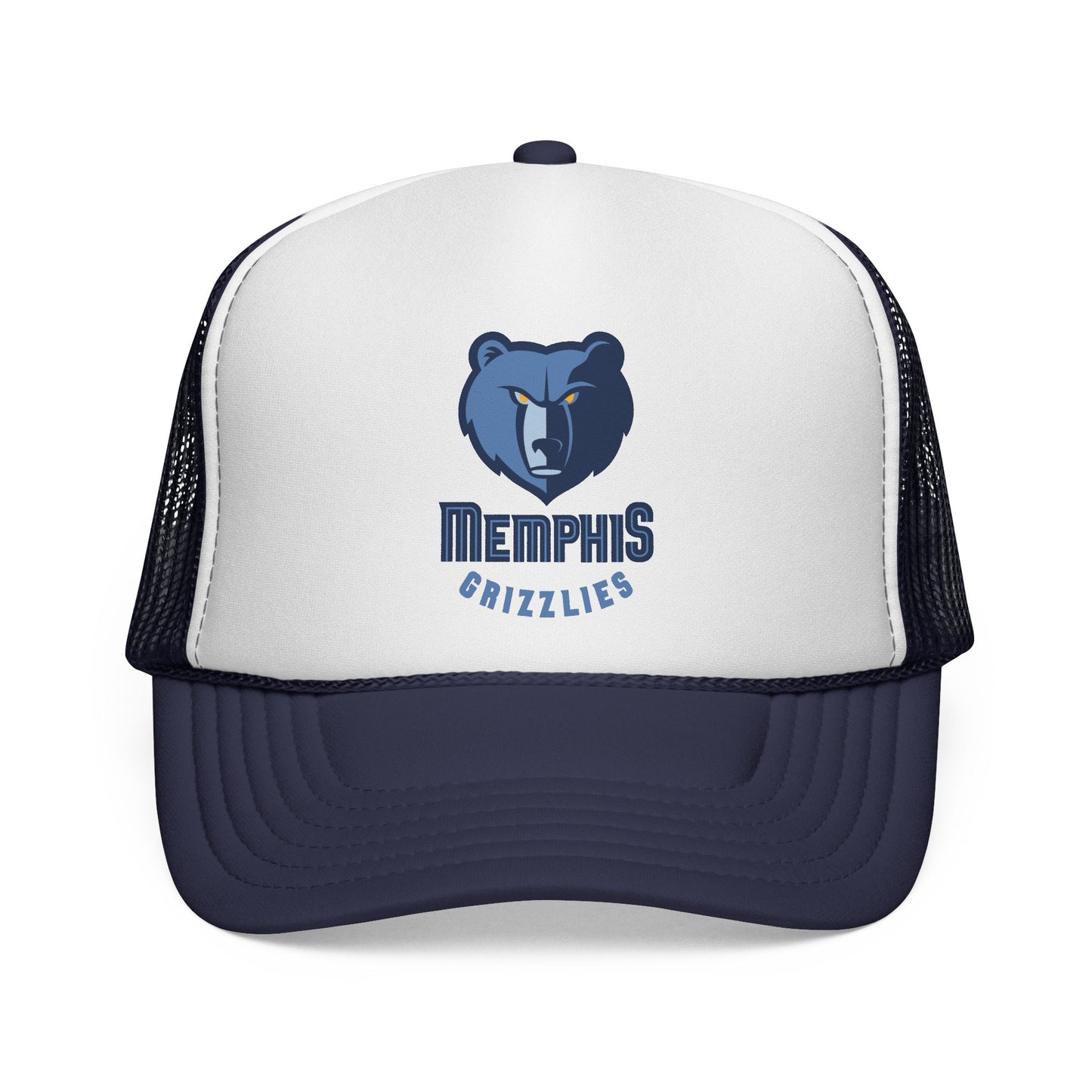 Memphis Grizzlies Trucker Cap - Sporty Mesh Hat, Perfect for Game Day, NBA Fans, Gifts for Basketball Lovers, Summer Wear