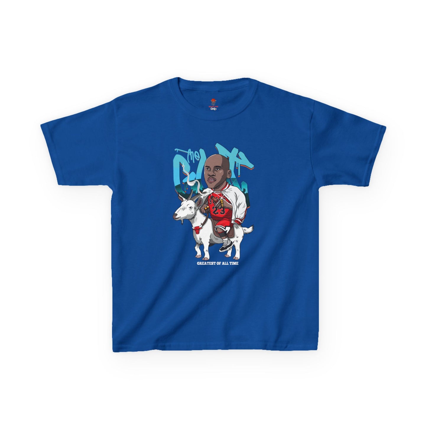 Kids MJ GOAT Basketball Fan Unisex Heavy Cotton Tee