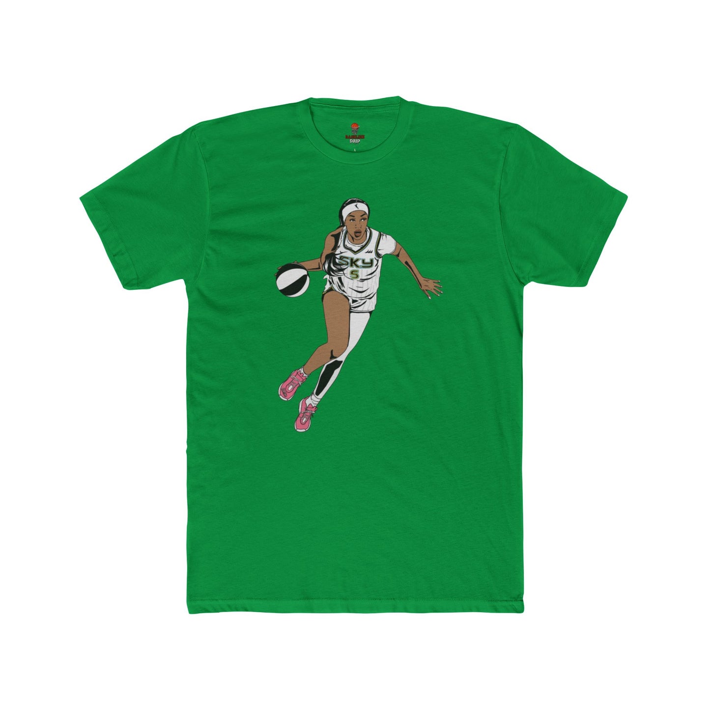 Adult Angel Graphic Dribble Tee