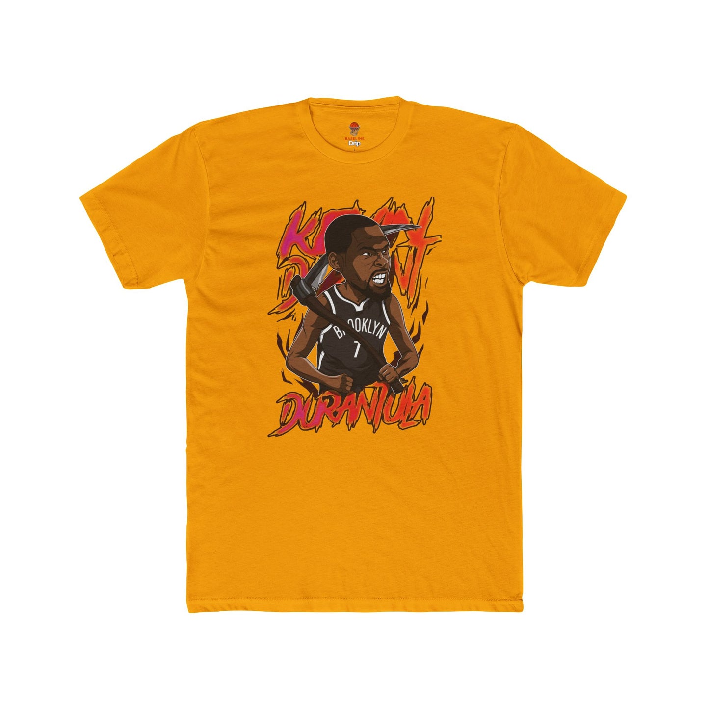 Adult Durantula Unisex Cotton Crew Tee - Perfect for Basketball Fans