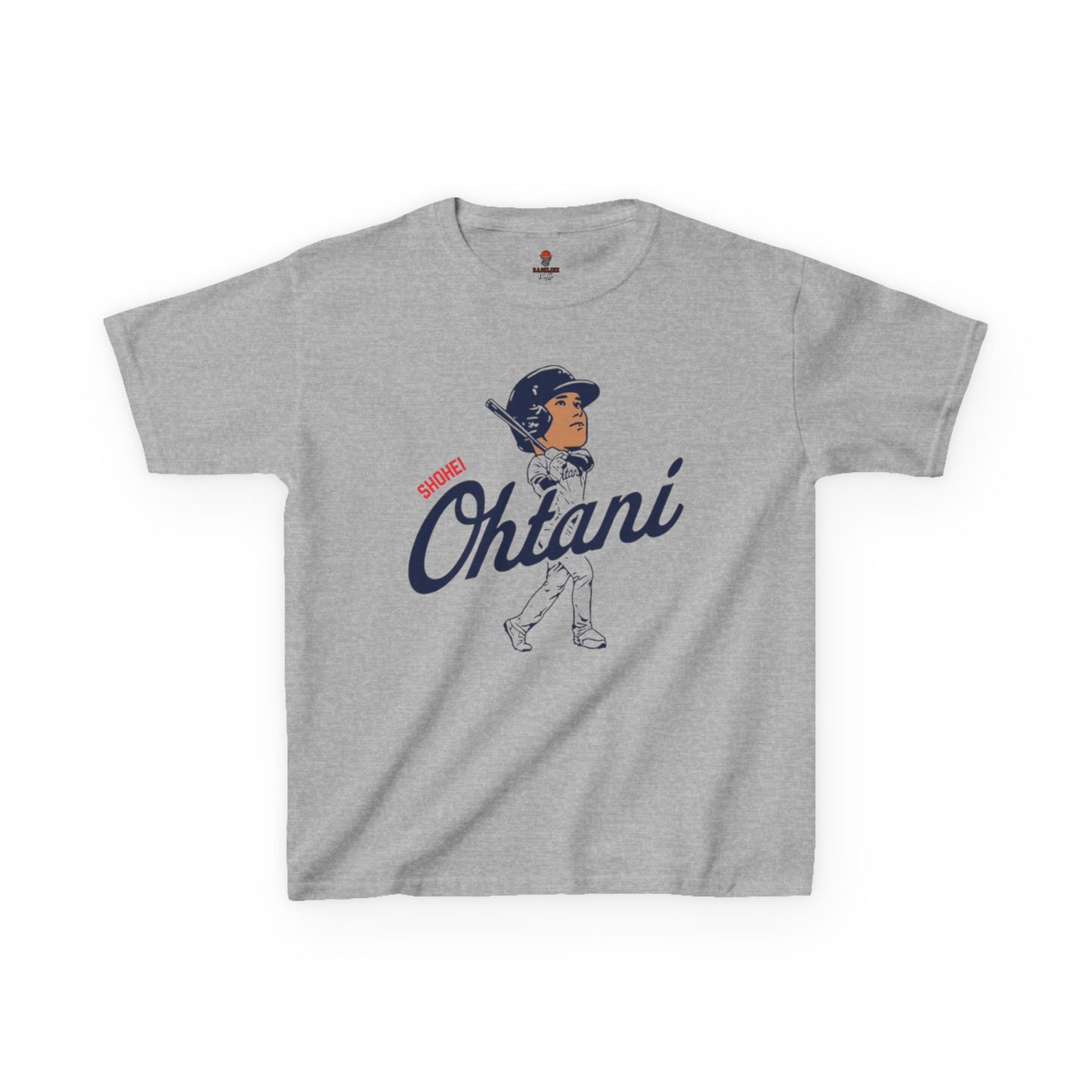 Kids Baseball Ohtani Sports Tee - Fun Baseball Shirt for Kids, Ohtani Graphic Tee, Birthday Gift, Baseball Fan Apparel, Summer Playwear