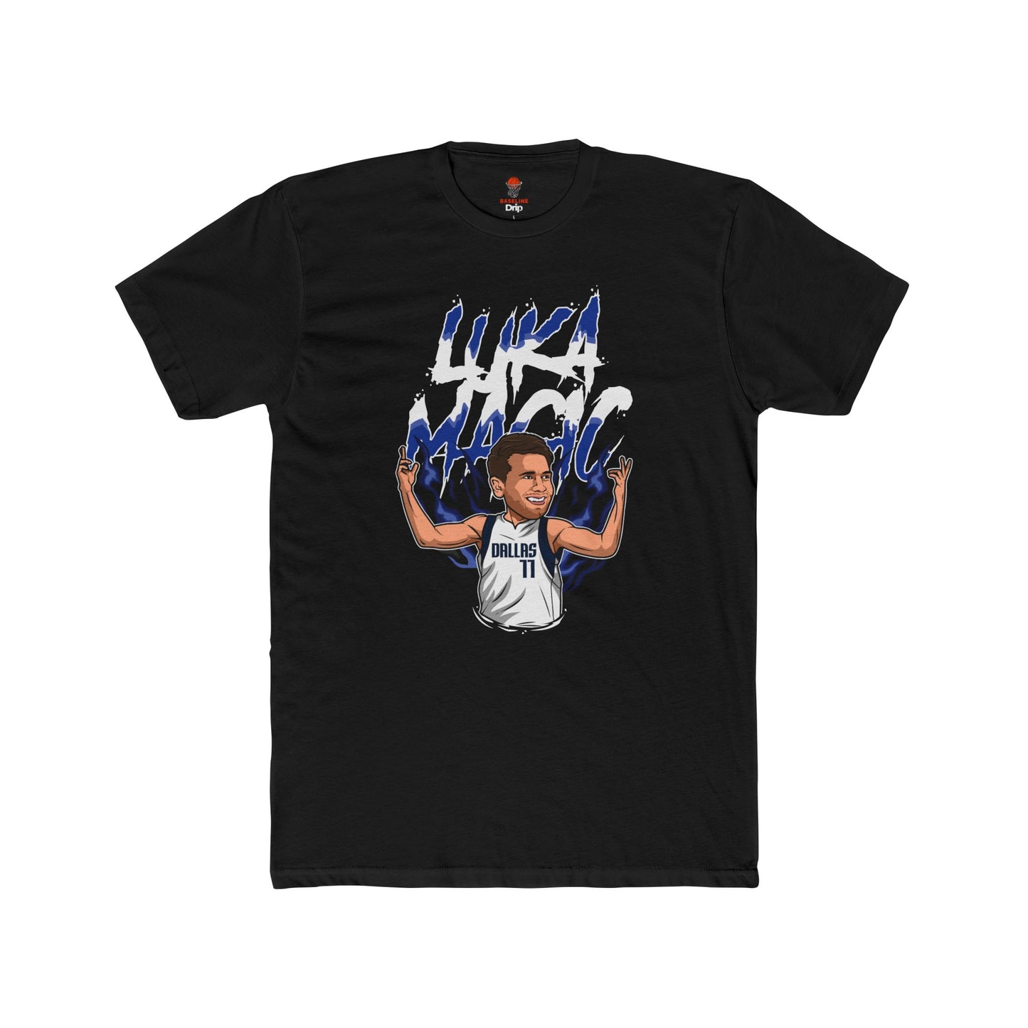 Adult Luke Magic Unisex Cotton Crew Tee - Perfect for Basketball Fans