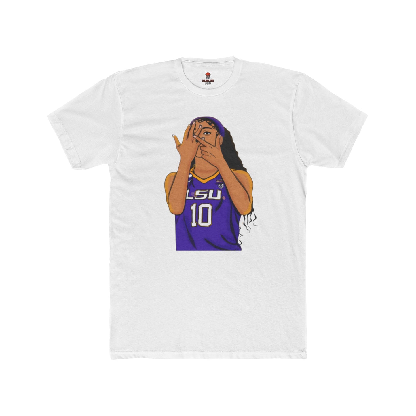 Adult Graphic Angel Ring Finger Tee
